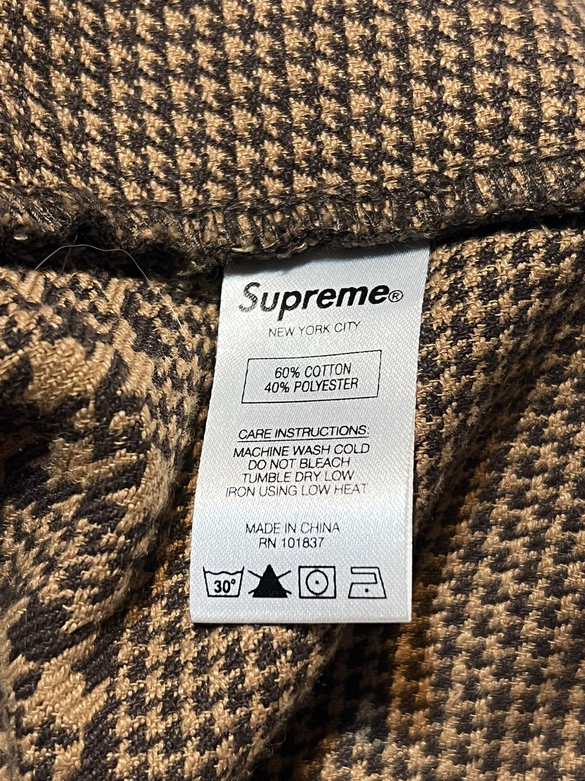 Supreme Supreme Work Pant (FW20) Size US 30 / EU 46 - 9 Thumbnail