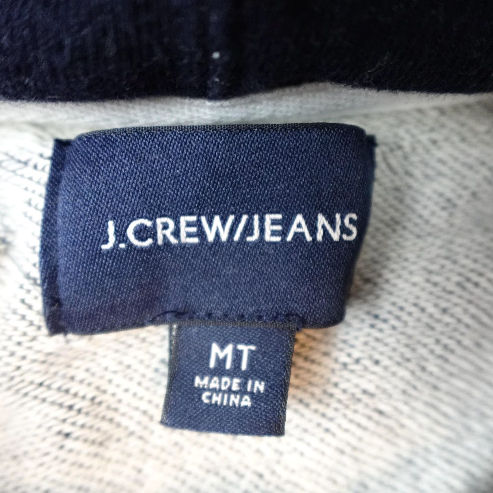 J.Crew VINTAGE J.Crew Hoodie Mens MT Green Navy Striped Fleece Sweatshirt Crew Neck Hooded Pockets Long Sleeve Pullover Size US M / EU 48-50 / 2 - 5 Thumbnail