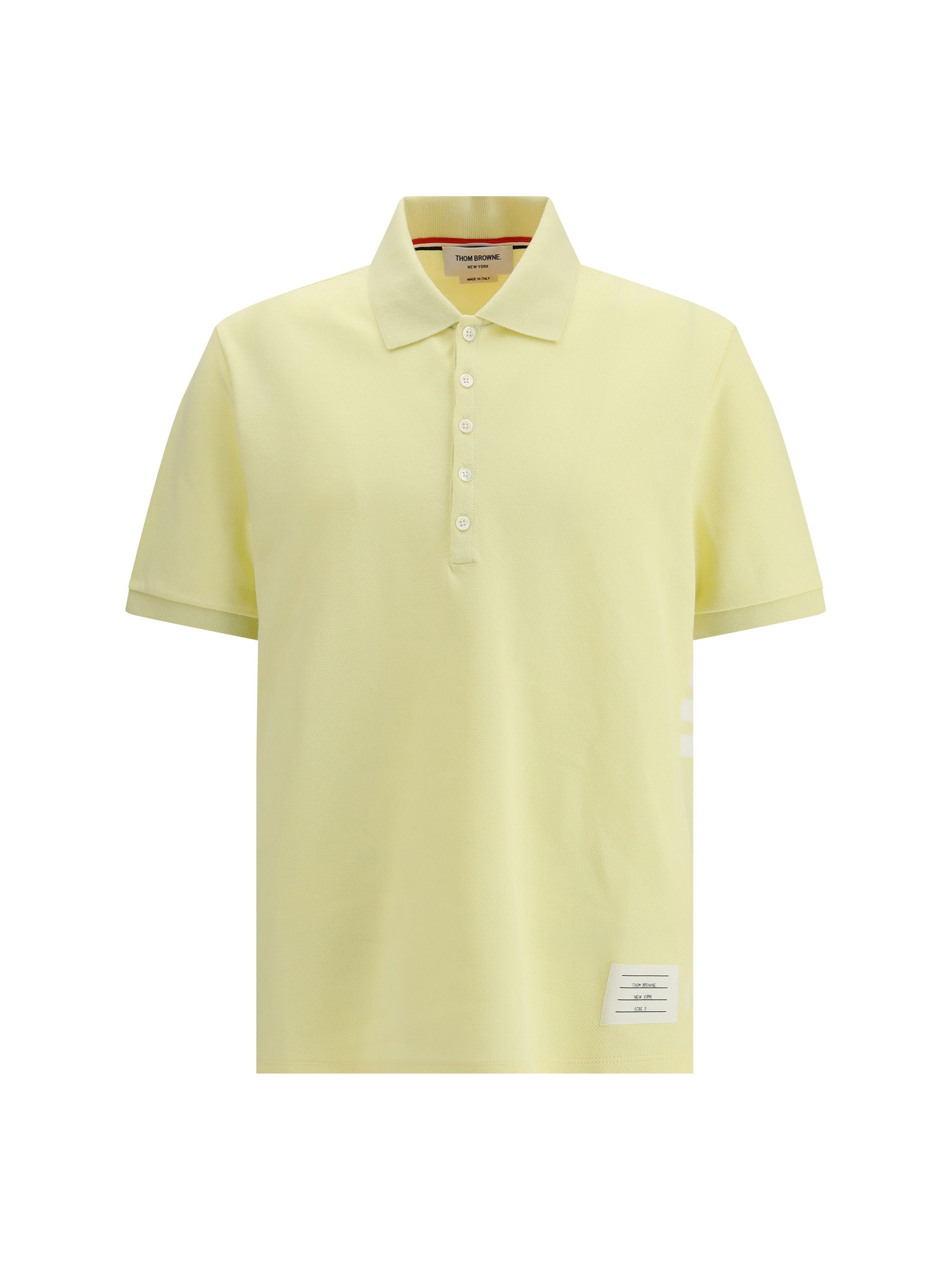 Thom Browne Polo Shirt whit iconic bands Size US XL / EU 56 / 4 - 1 Thumbnail