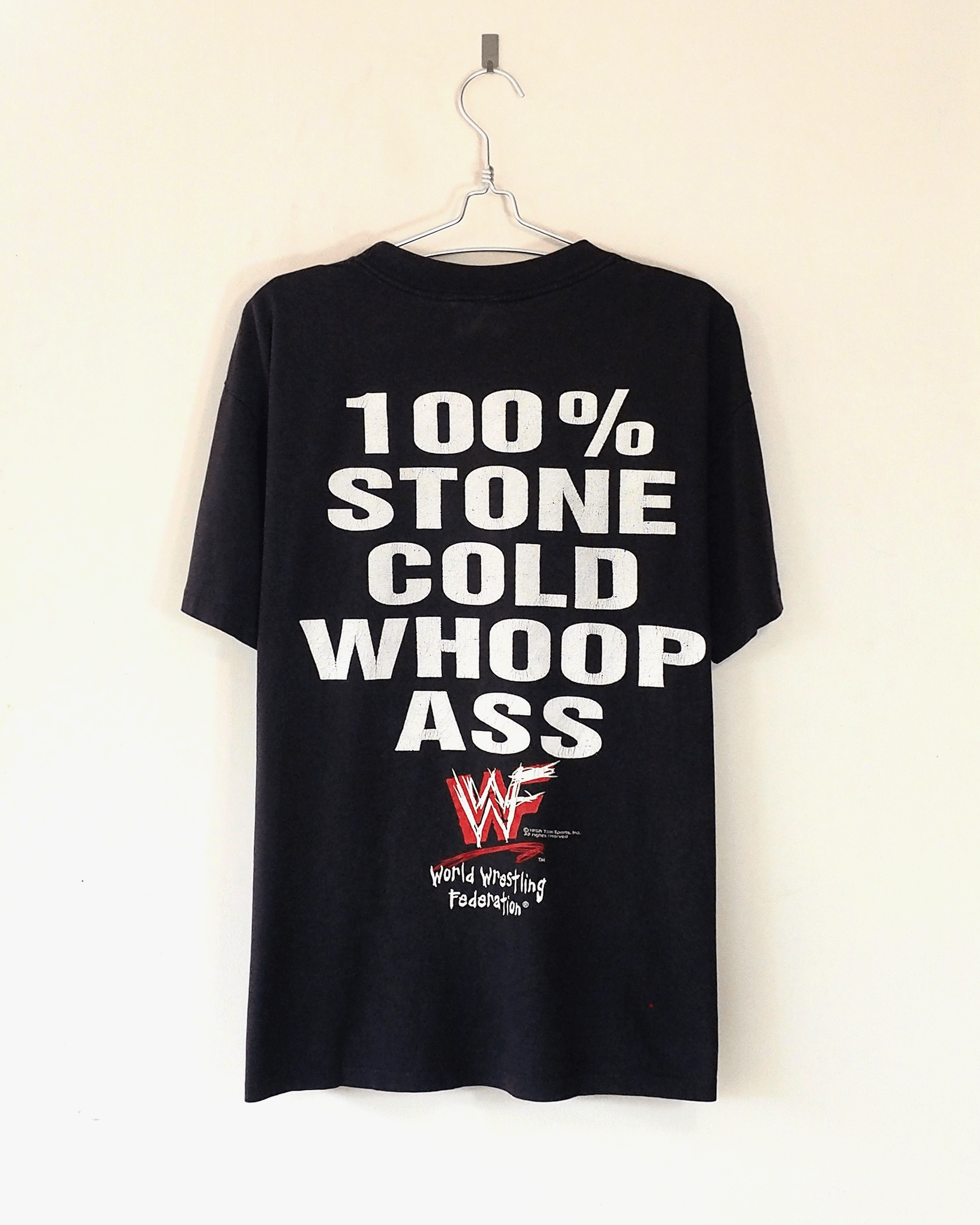 Vintage Vintage 1998 WWF/WWE 100% Stone Cold Whoop Ass Shirt Size XL Size US XL / EU 56 / 4 - 4 Thumbnail