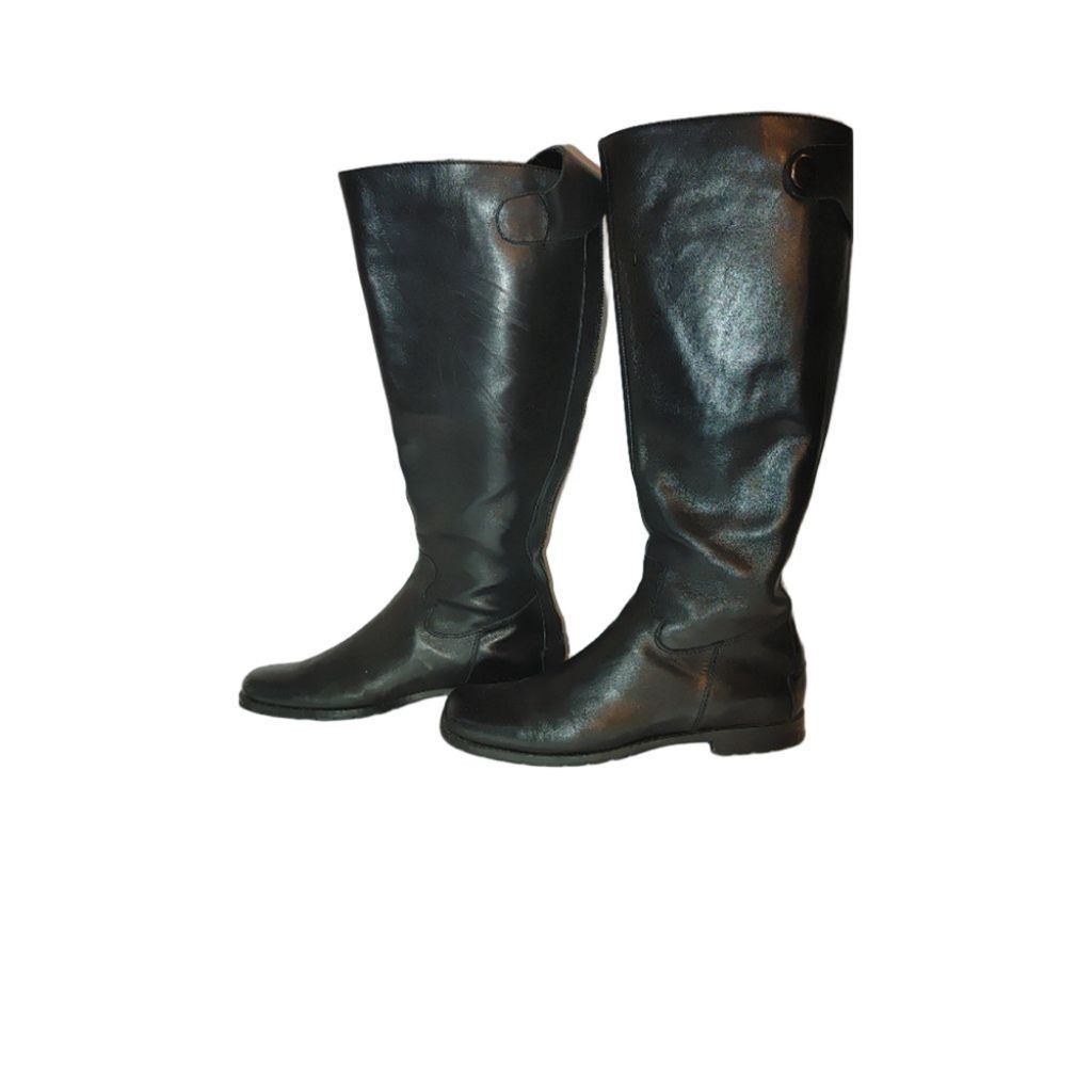 Franco Sarto Franco Sarto Henriett Leather Riding Boots Size 9.5M Size US 9.5 / IT 39.5 - 2 Thumbnail