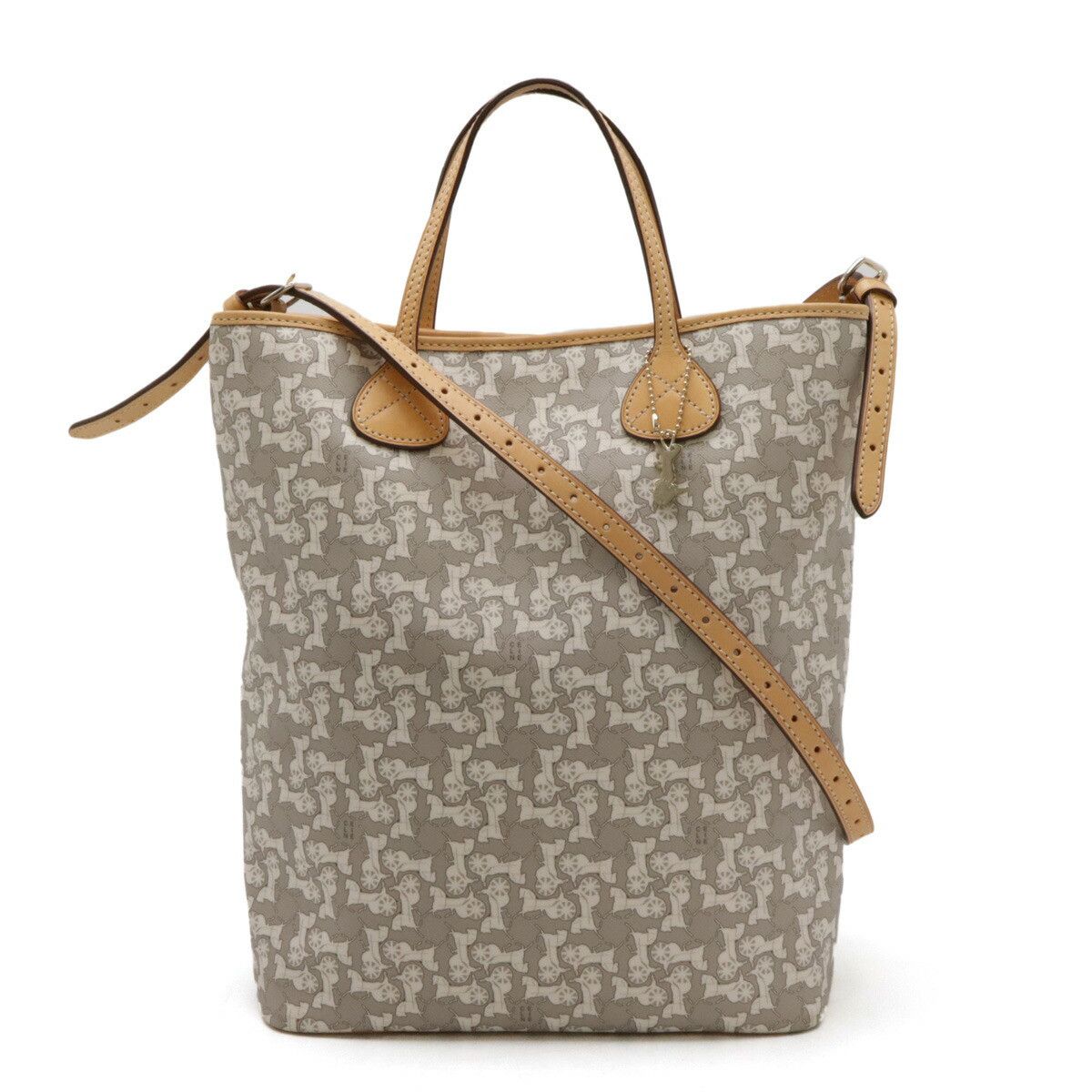 Celine Celine Celine Salky 2WAY Tote Bag PVC Leather Canvas Tote Bag in Great Condition Size ONE SIZE - 1 Thumbnail
