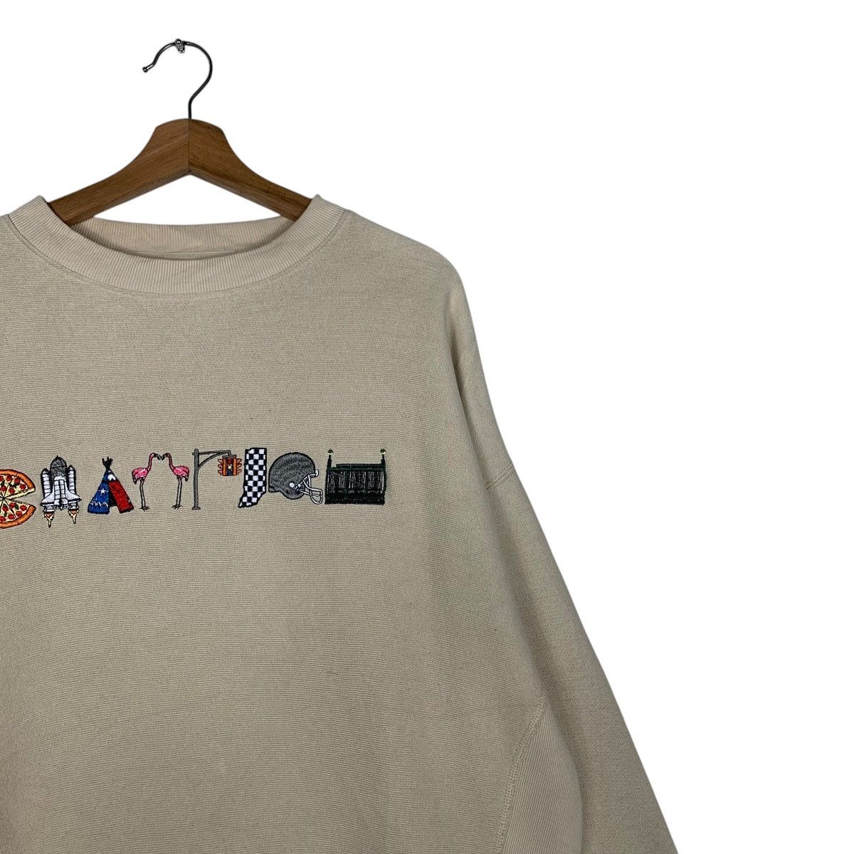 Champion CHAMPION Reverse Weave Embroidery Logo Sweatshirt #1444-C65 Size US M / EU 48-50 / 2 - 5 Thumbnail