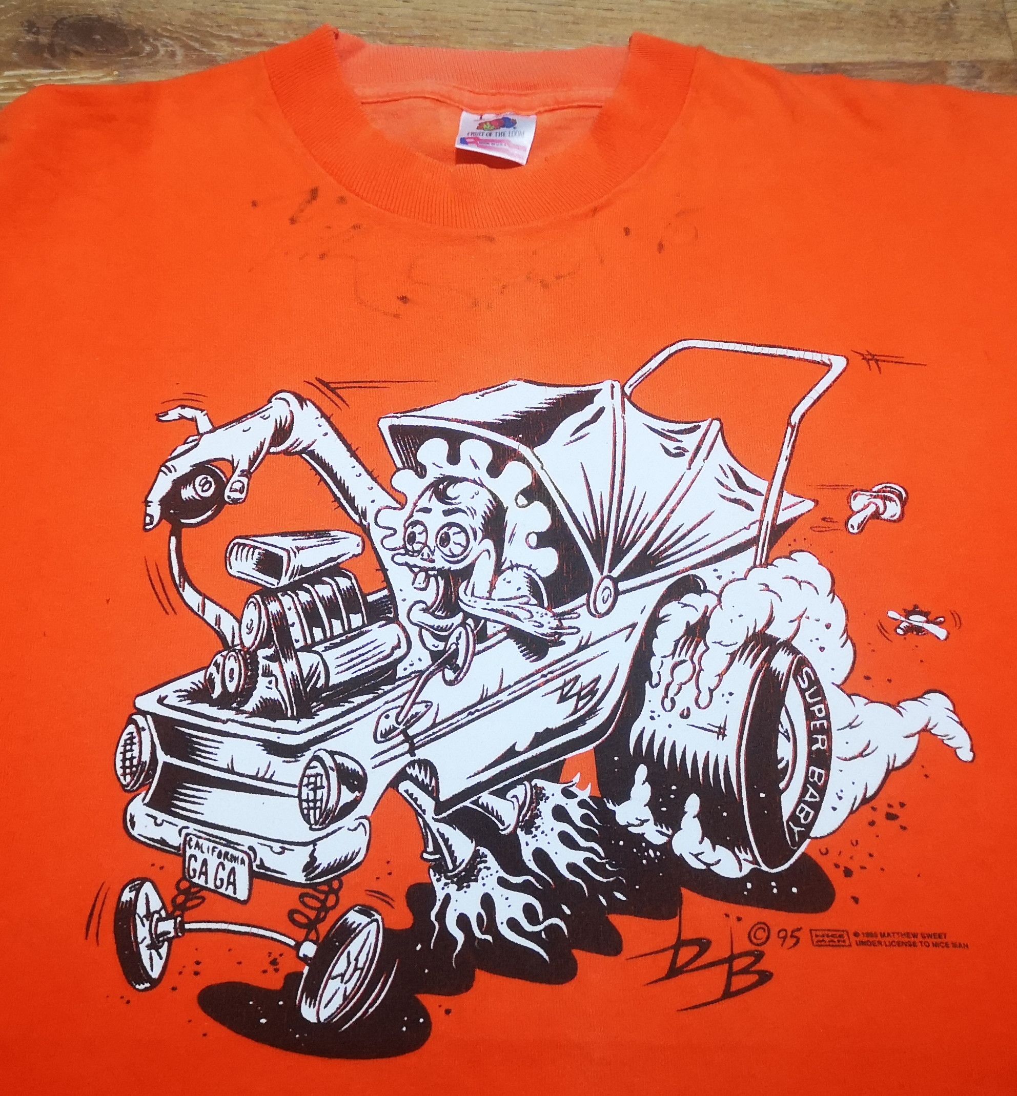 Band Tees × Vintage Autograph Vintage 90s Matthew Sweet Band Super Baby Niceman Size US L / EU 52-54 / 3 - 3 Thumbnail