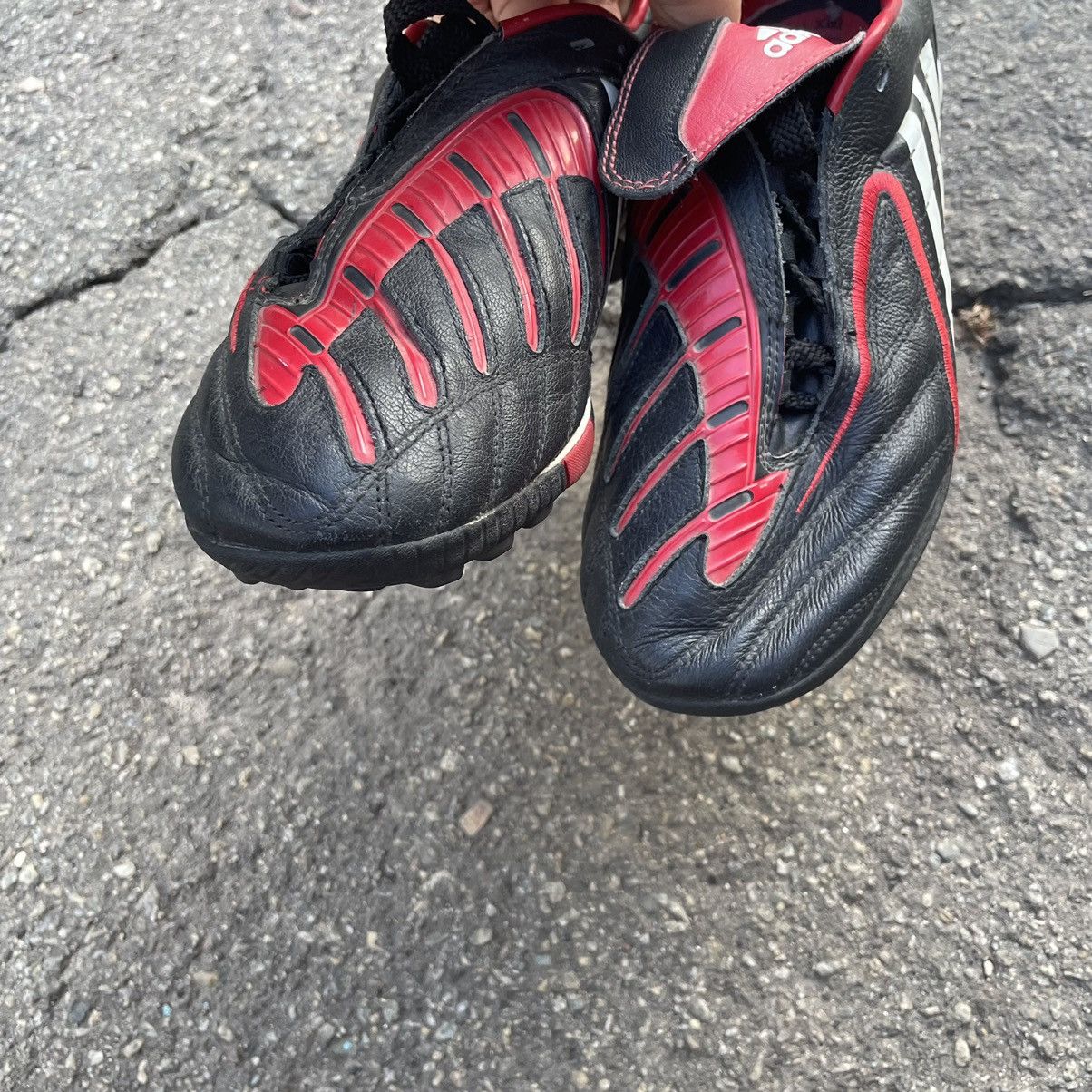 Adidas × Pro Player × Vintage Adidas Mundial goal train Leather boots Shoes predator turf Size US 7.5 / EU 40-41 - 7 Thumbnail