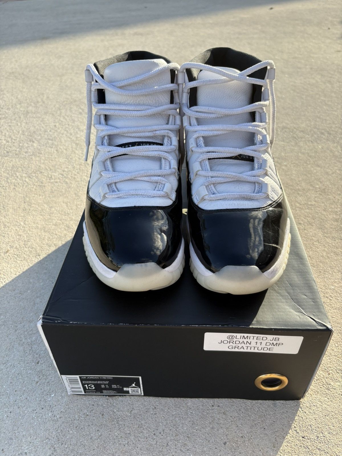 Jordan Brand NIKE AIR JORDAN 11 GRATITUDE 2023 RETRO Size 13/ Great Shape Size US 13 / EU 46 - 1 Thumbnail