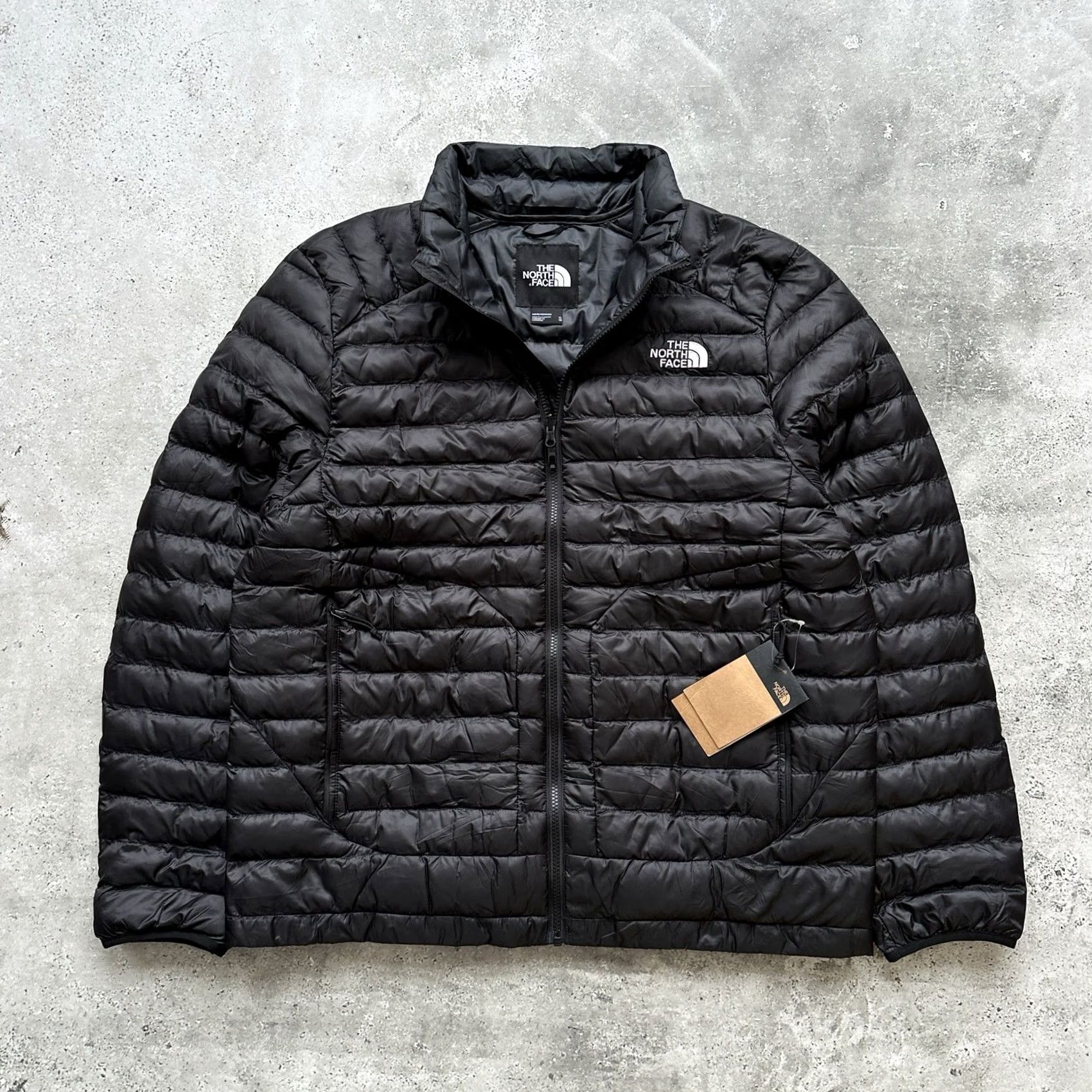The North Face The North Face Huila Insulated Jacket Men XL Black Outdoor Puffer Full Zip - Men Size US XL / EU 56 / 4 - 3 Thumbnail