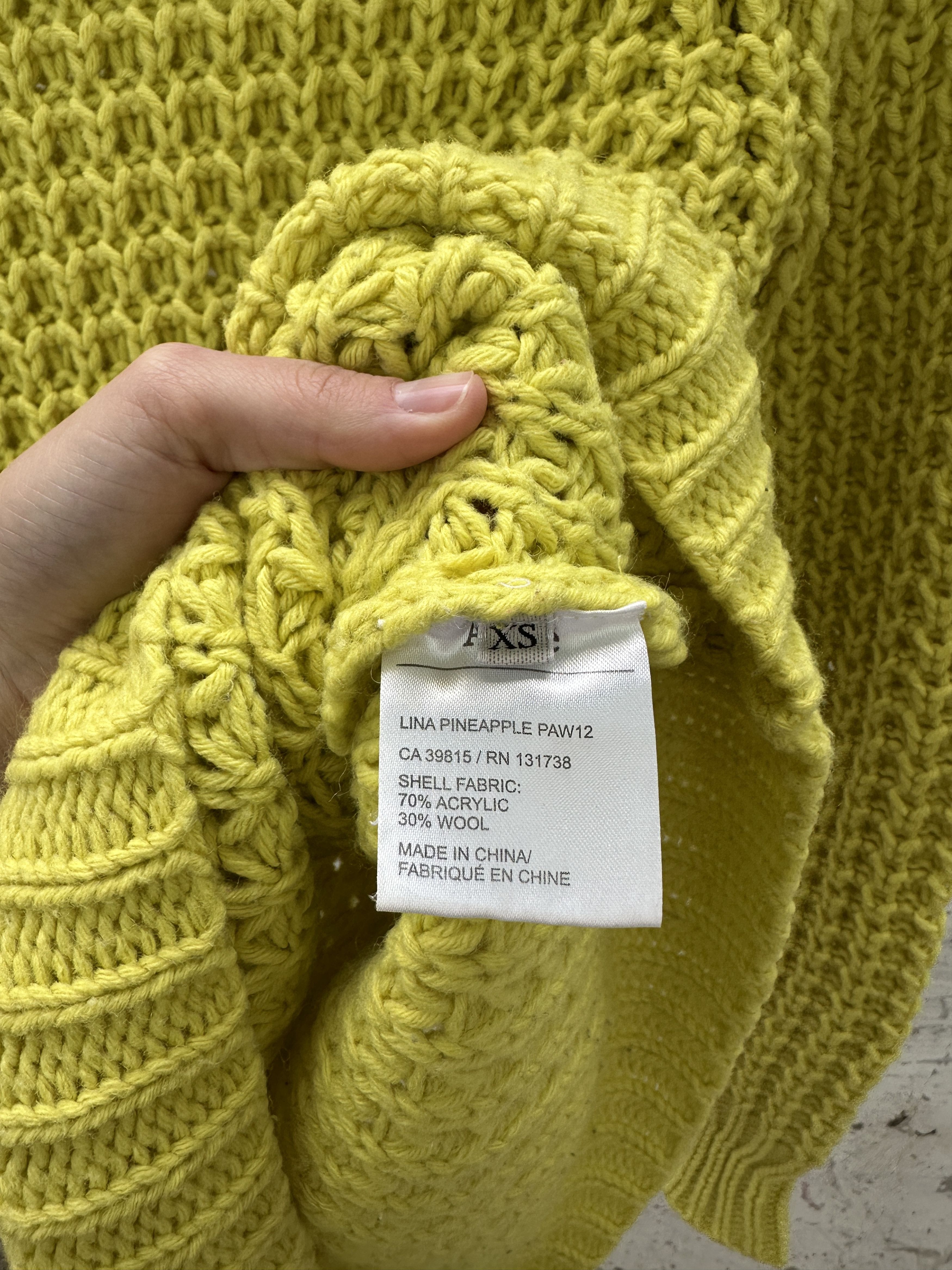 Acne Studios Acne Lina Pineapple Paw12 Sweater Jumper Size XS / US 0-2 / IT 36-38 - 5 Thumbnail