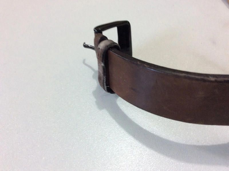 Designer Unknown men's black dial brown leather strap watch Size ONE SIZE - 3 Thumbnail