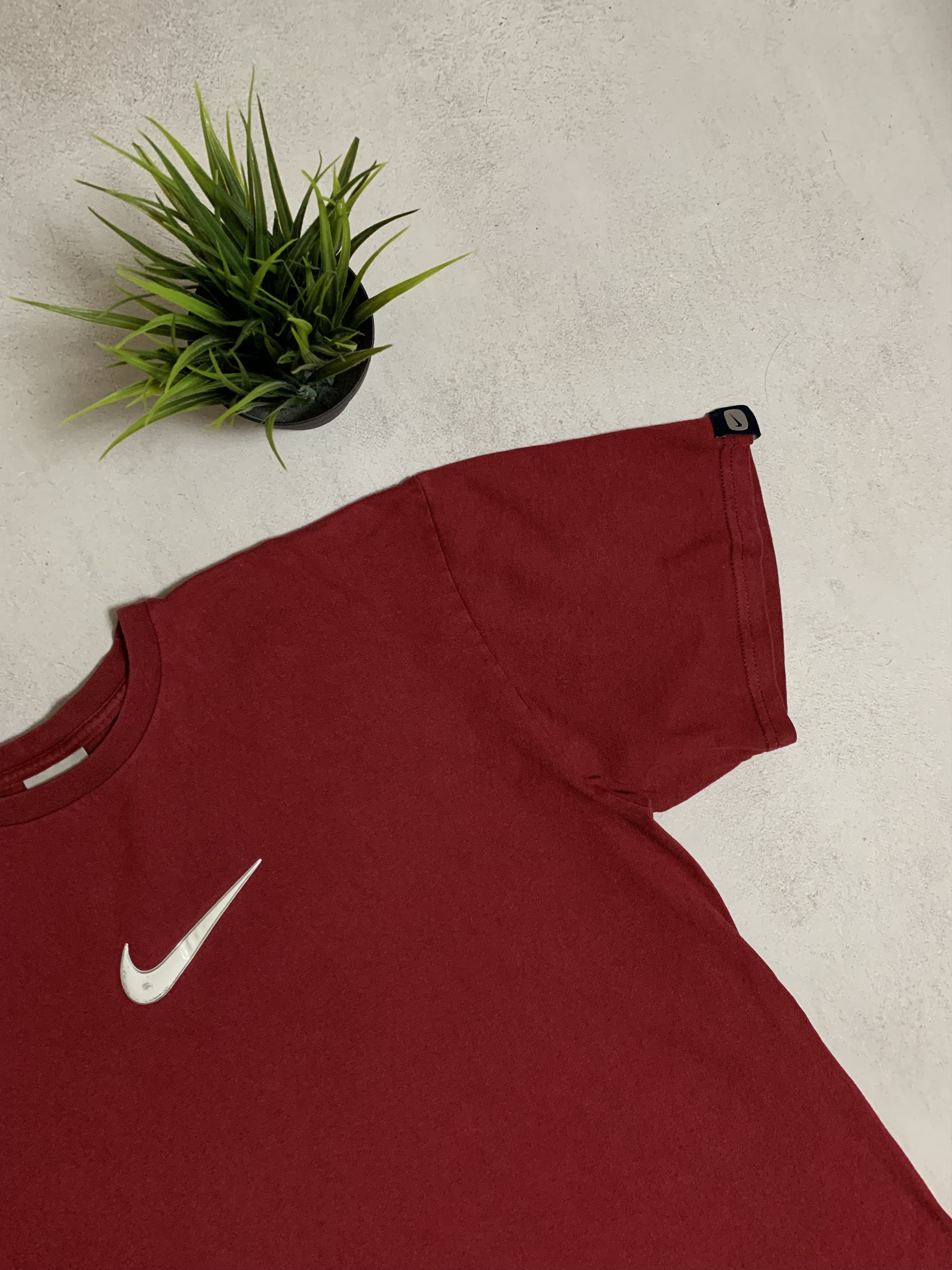 Nike × Vintage Vintage Nike T Shirt Swoosh Baggy Big Logo 90s Y2K Size US L / EU 52-54 / 3 - 2 Thumbnail