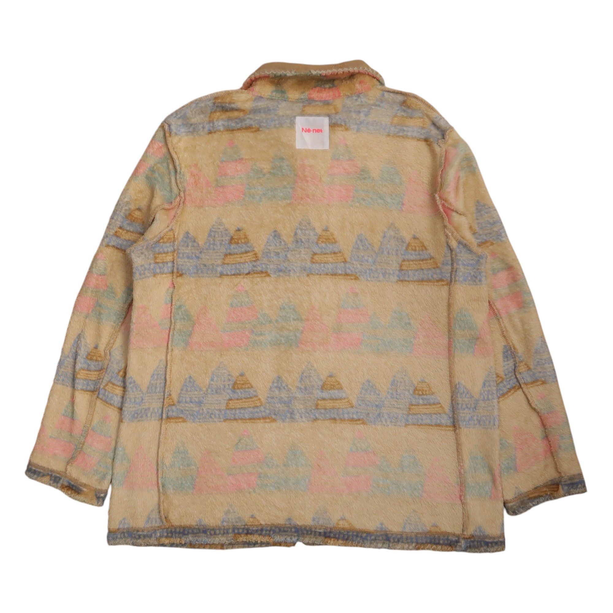 Issey Miyake Vintage Ne-net Issey Miyake Ethnic Art Fur Zip Jacket Size US M / EU 48-50 / 2 - 4 Thumbnail