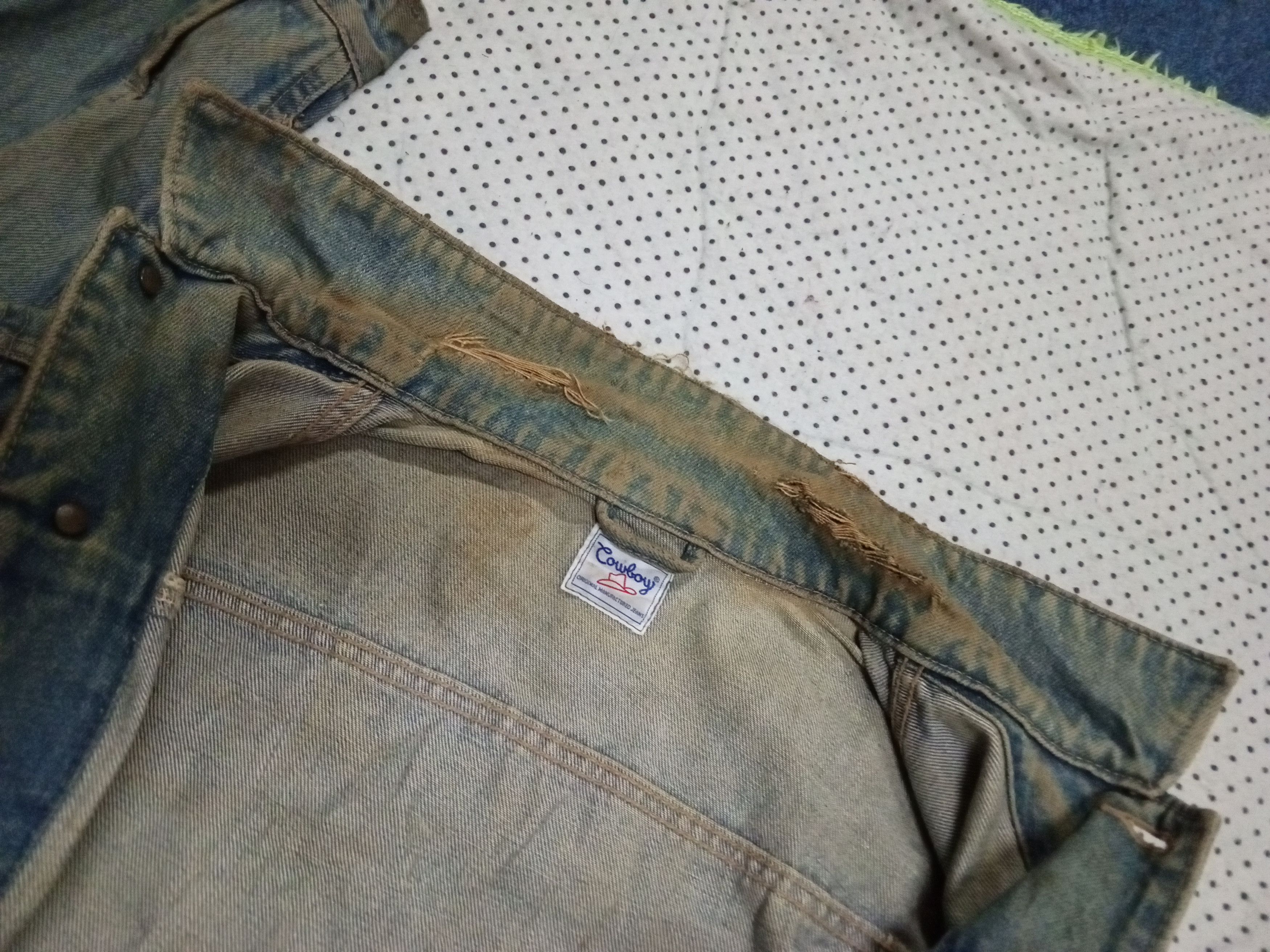 Cowboy Equipment × Vintage VTG COWBOY DENIM JACKETS RARE Size US L / EU 52-54 / 3 - 12 Thumbnail