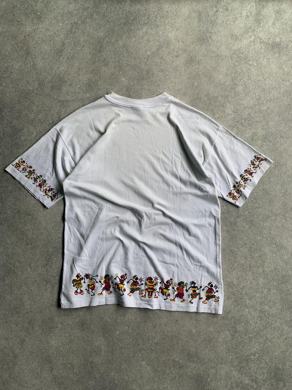 Vintage Vintage 90s Jamaica Reggae Jam Rasta Singgle Stitch Size US L / EU 52-54 / 3 - 7 Thumbnail