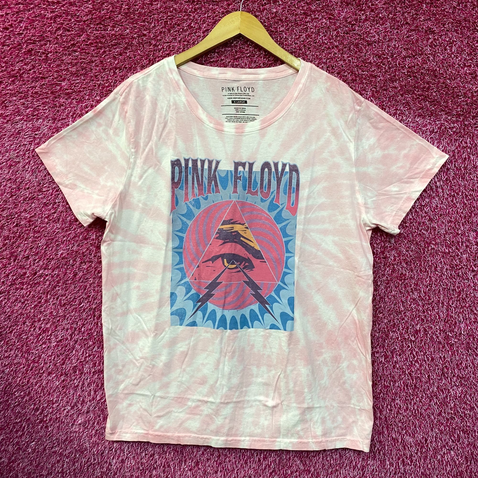 Pink Floyd Pink Floyd All Seeing Eye Rock tie dye Tshirt size Extra Lar Size US XL / EU 56 / 4 - 1 Thumbnail