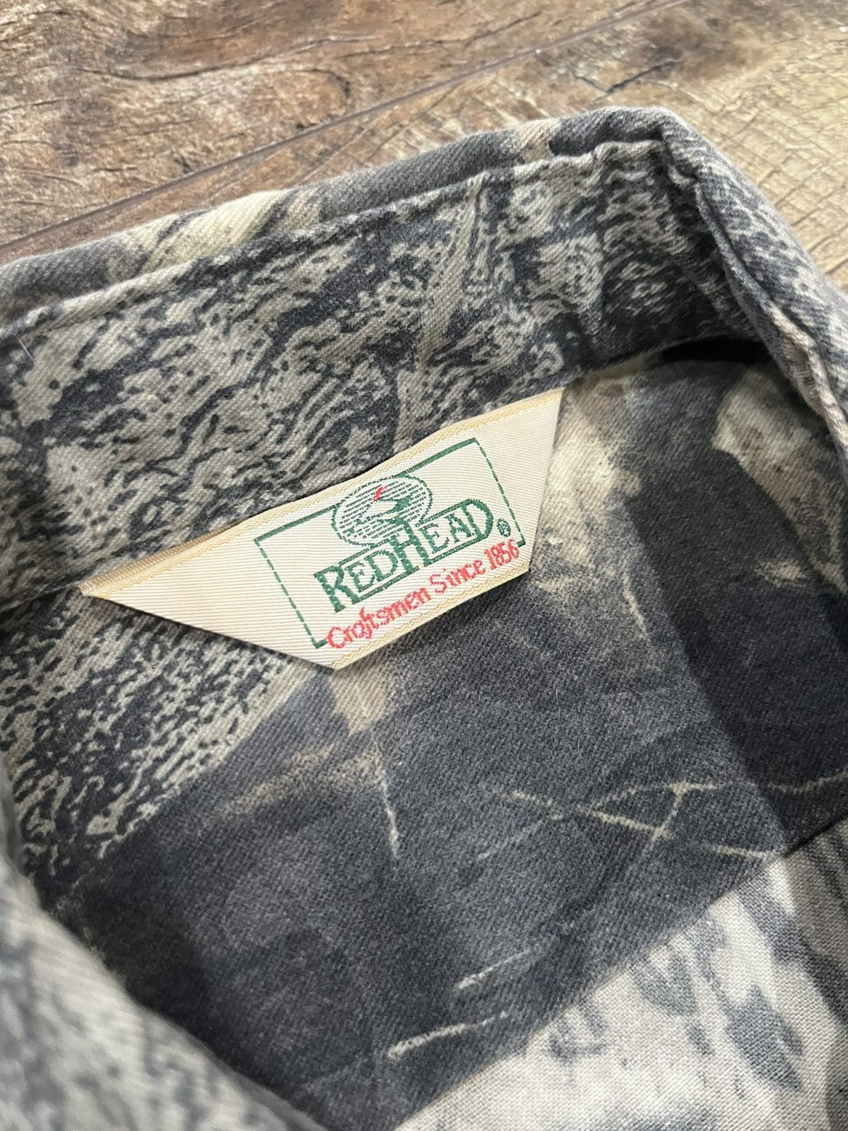 Redhead VTG 90s Mossy Oak Camo Hunting Button Up Shirt RedHead USA L Size US L / EU 52-54 / 3 - 2 Thumbnail