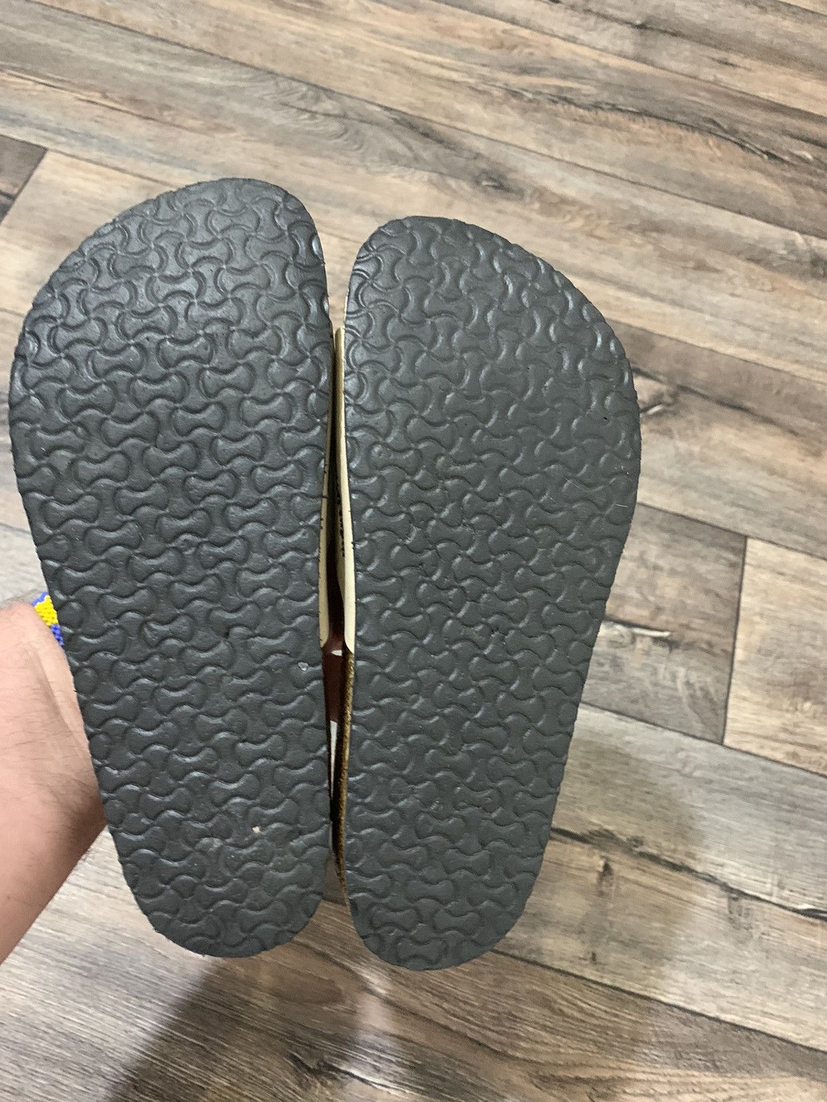 Birkenstock Birkenstock Madrid Big Buckle Women’s Nubuck Leather Slides Size US 8 / IT 38 - 4 Thumbnail