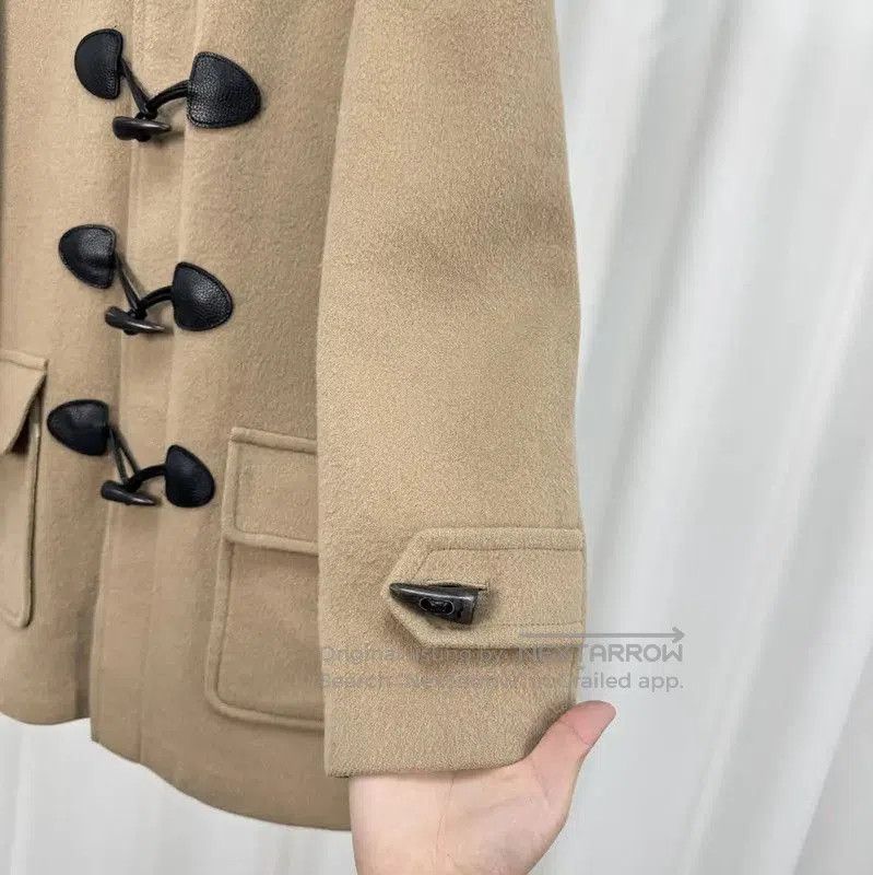 Burberry Burberry Camel Wool Toggle Coat for Women. Size S / US 4 / IT 40 - 4 Thumbnail