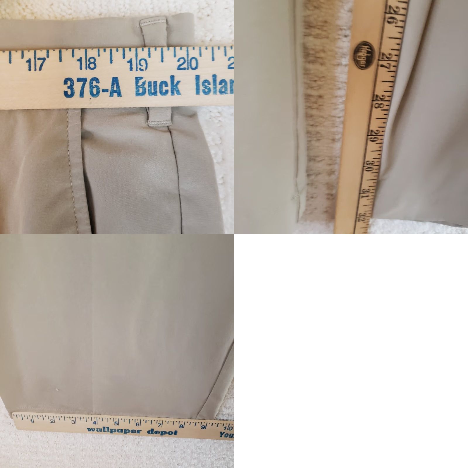 Adidas Adidas Golf Pants Mens 40x32 Khaki Beige Stretch Breathable Flex Chino Straight Pocket Logo 40 32 Regular Mens Size US 40 / EU 56 - 10 Thumbnail