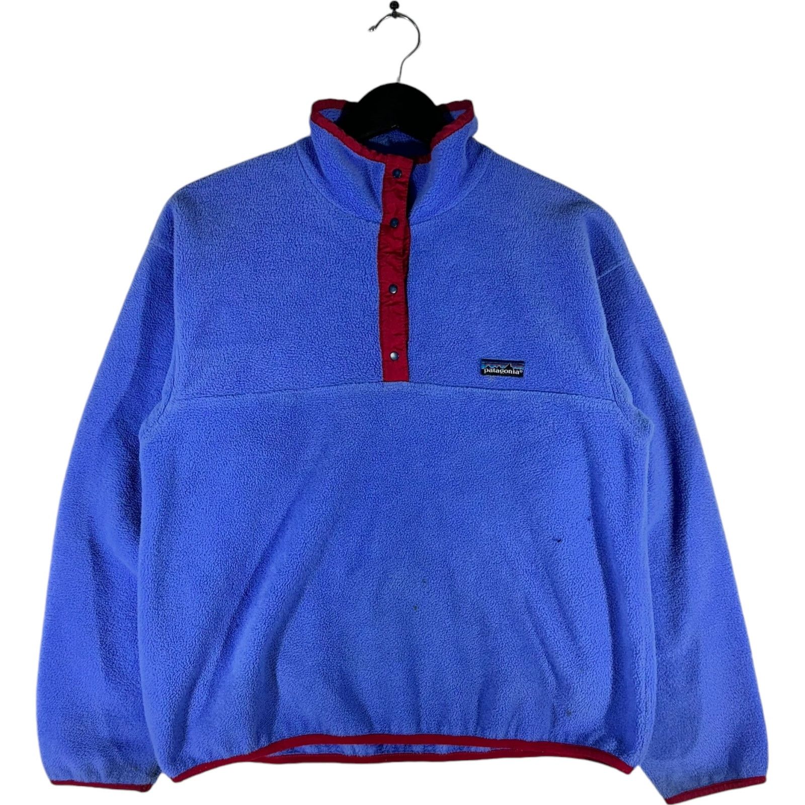 Patagonia Vintage Women's Patagonia 1/4 Snap Button Mini Logo Fleece Size M / US 6-8 / IT 42-44 - 1 Thumbnail