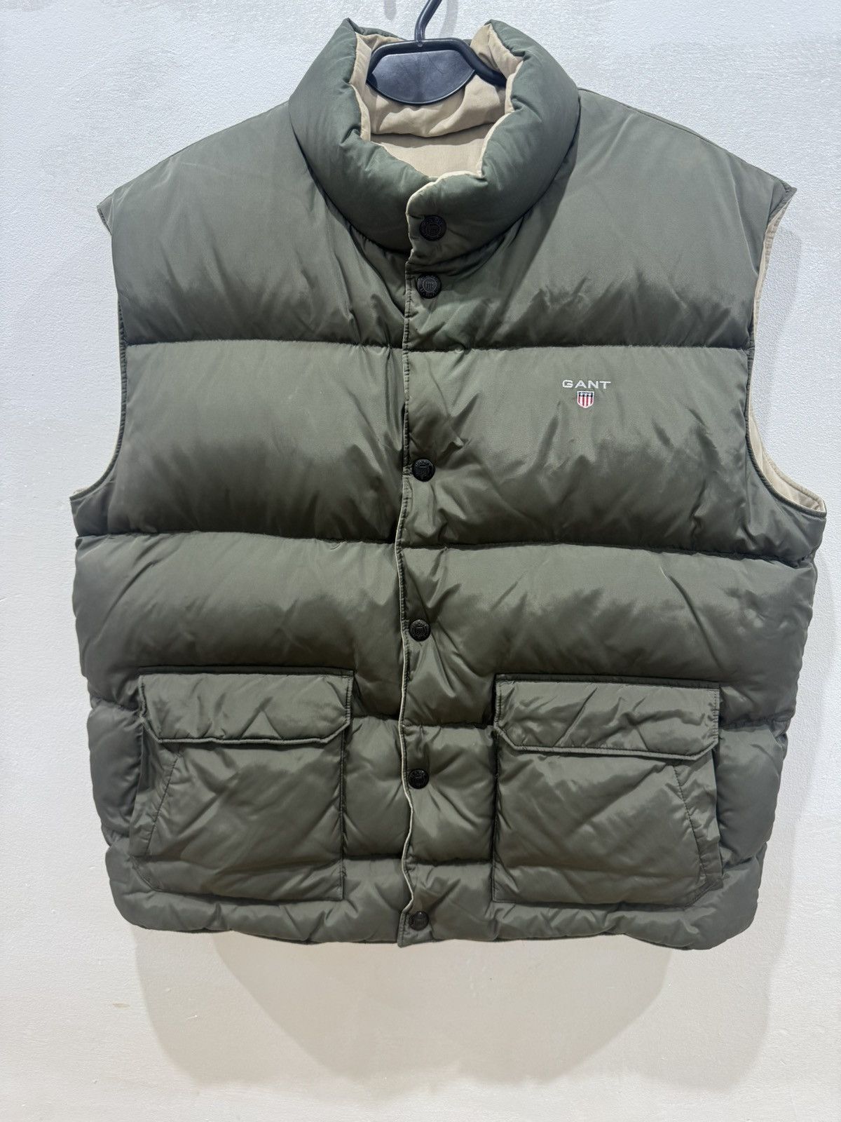 Gant Gant Reversible Down Vest Size US XL / EU 56 / 4 - 3 Thumbnail