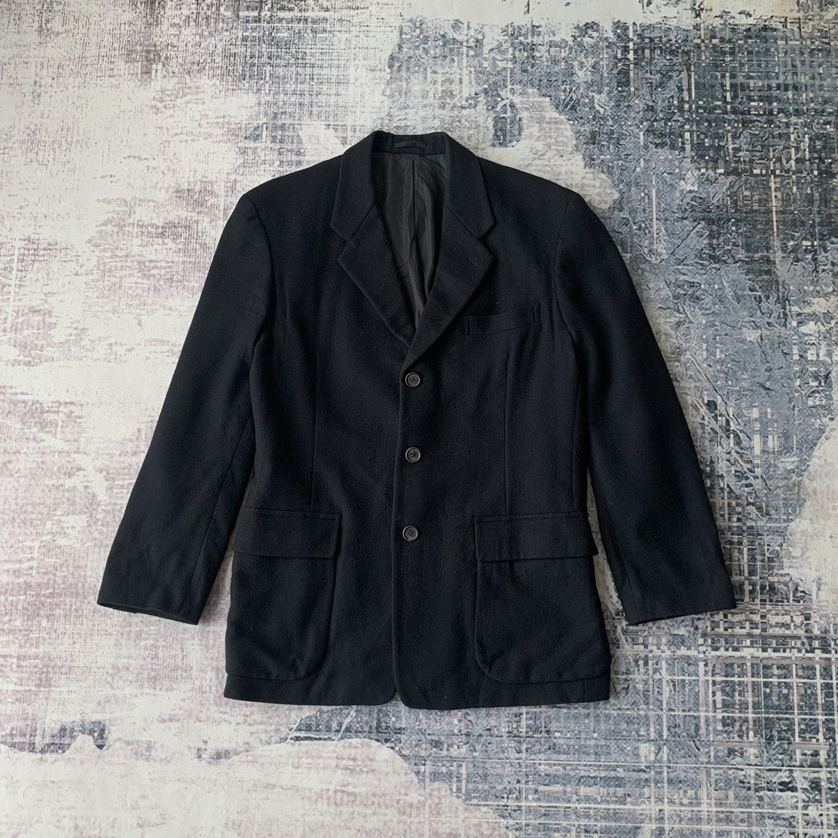 Yohji Yamamoto Y’s for Men by Yohji Wool Blazer Size US L / EU 52-54 / 3 - 1 Thumbnail
