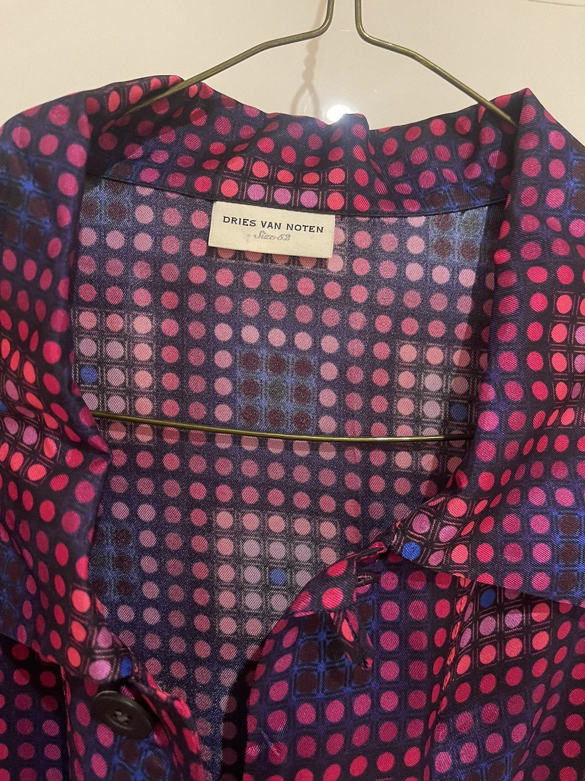 Dries Van Noten RARE Silk Dries Van Noten Button Up Size US L / EU 52-54 / 3 - 5 Thumbnail