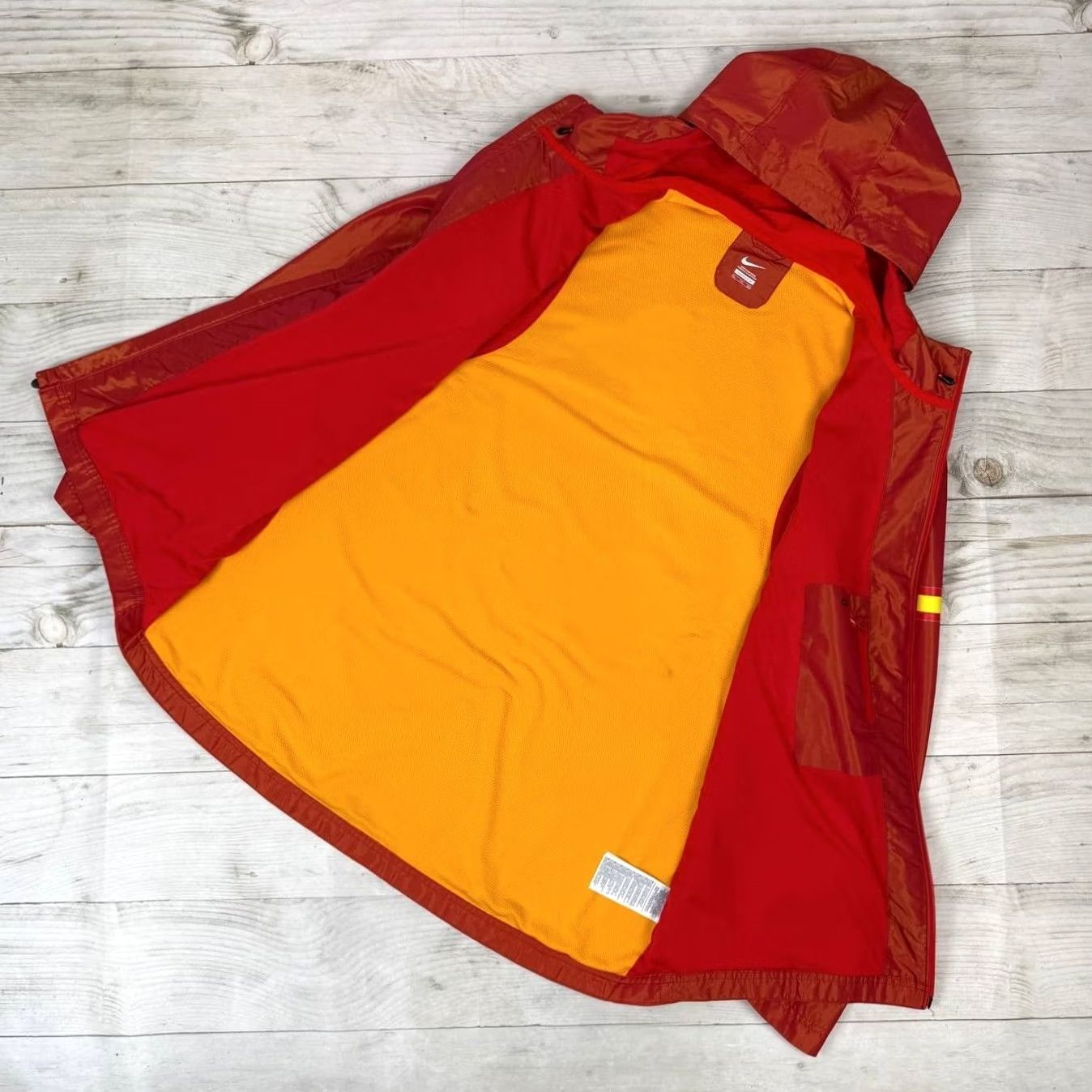 Nike Nike Spain Basketball Team Jacket Windbreaker Hooded Men 2XL Red Size US XXL / EU 58 / 5 - 5 Thumbnail
