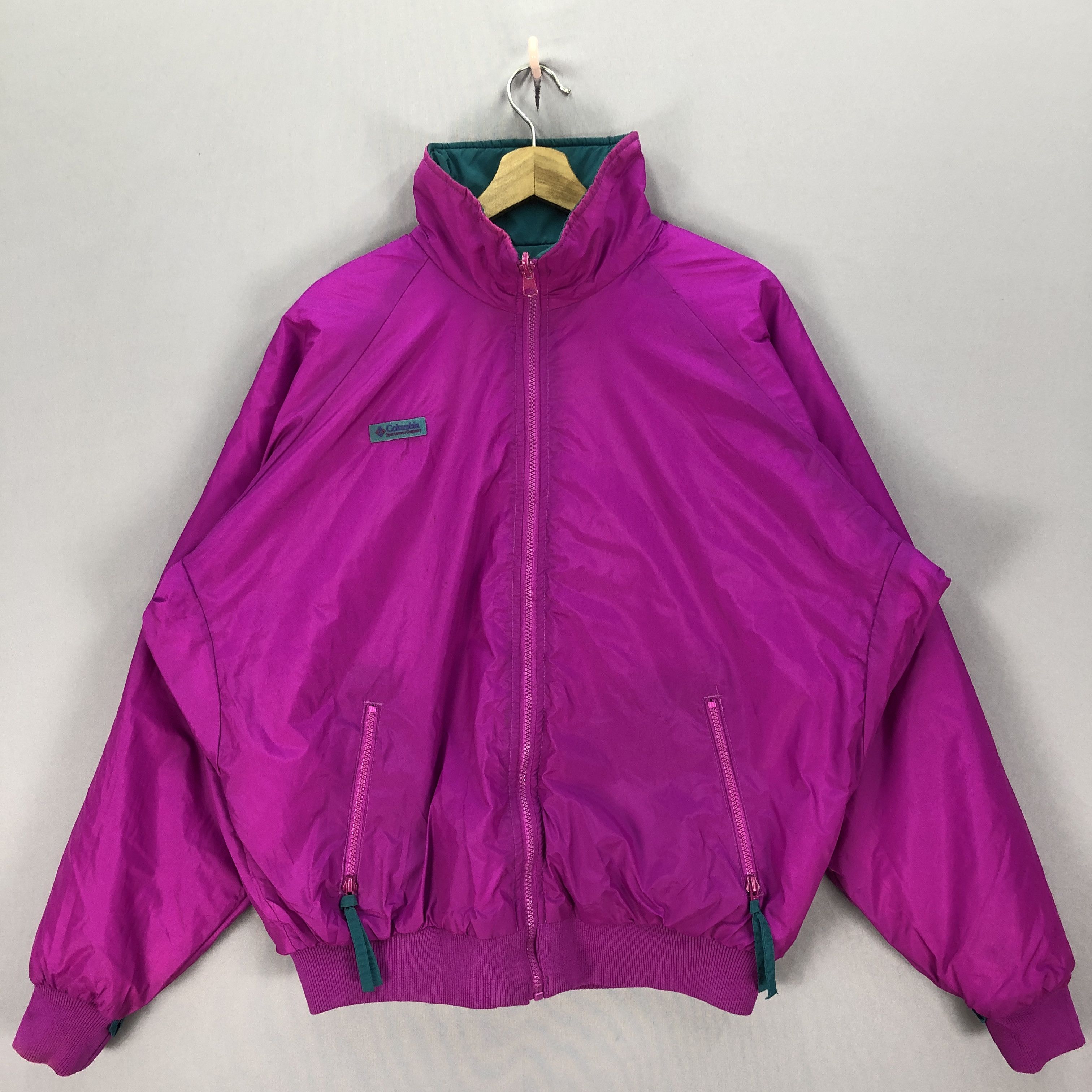 Columbia × Vintage Vintage Columbia Thinsulate 3M Reversible Zip-up Jackets Size US XXL / EU 58 / 5 - 2 Thumbnail