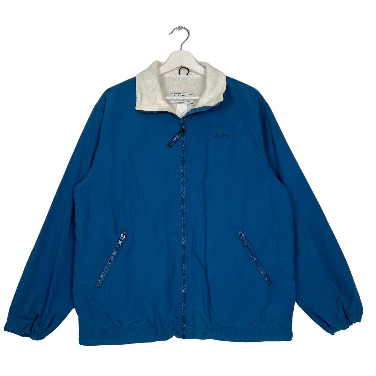 L.L. Bean 🔥 1990s VINTAGE LL BEAN FLEECE LINING BOMBER JACKET Size US M / EU 48-50 / 2 - 1 Thumbnail