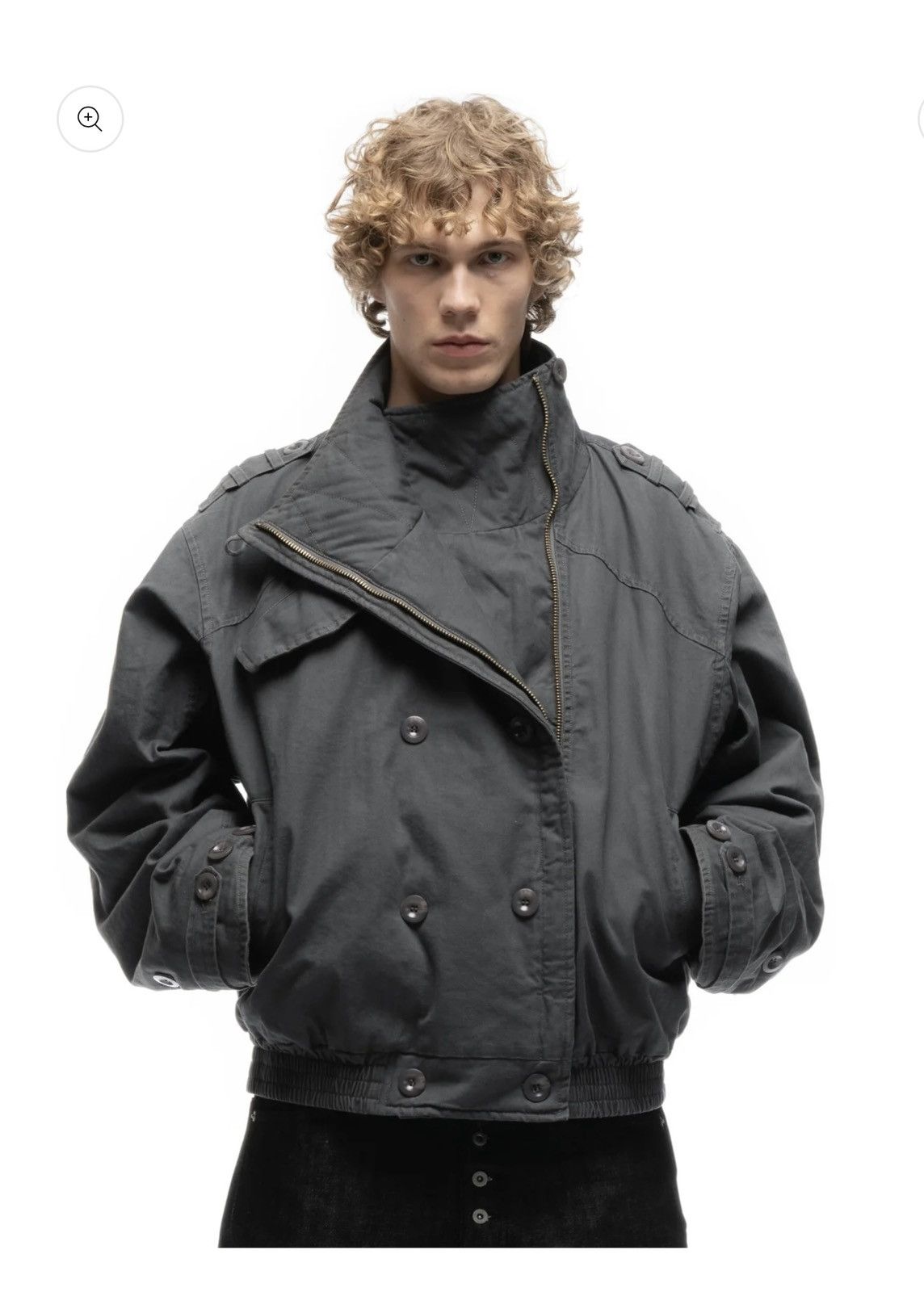 No Faith Studios No Faith Studios Combat Padded Parka Grey Size US XL / EU 56 / 4 - 6 Thumbnail