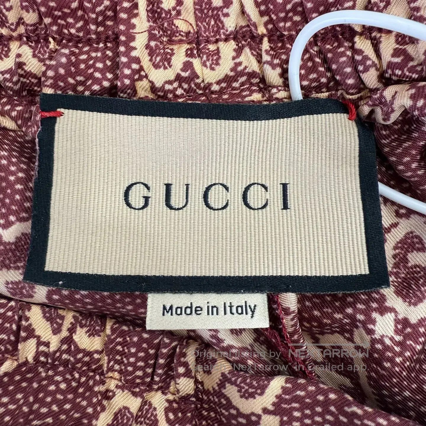 Gucci Guicci sizem GG pattern checkered silk casual pants Size 28" / US 6 / IT 42 - 5 Thumbnail