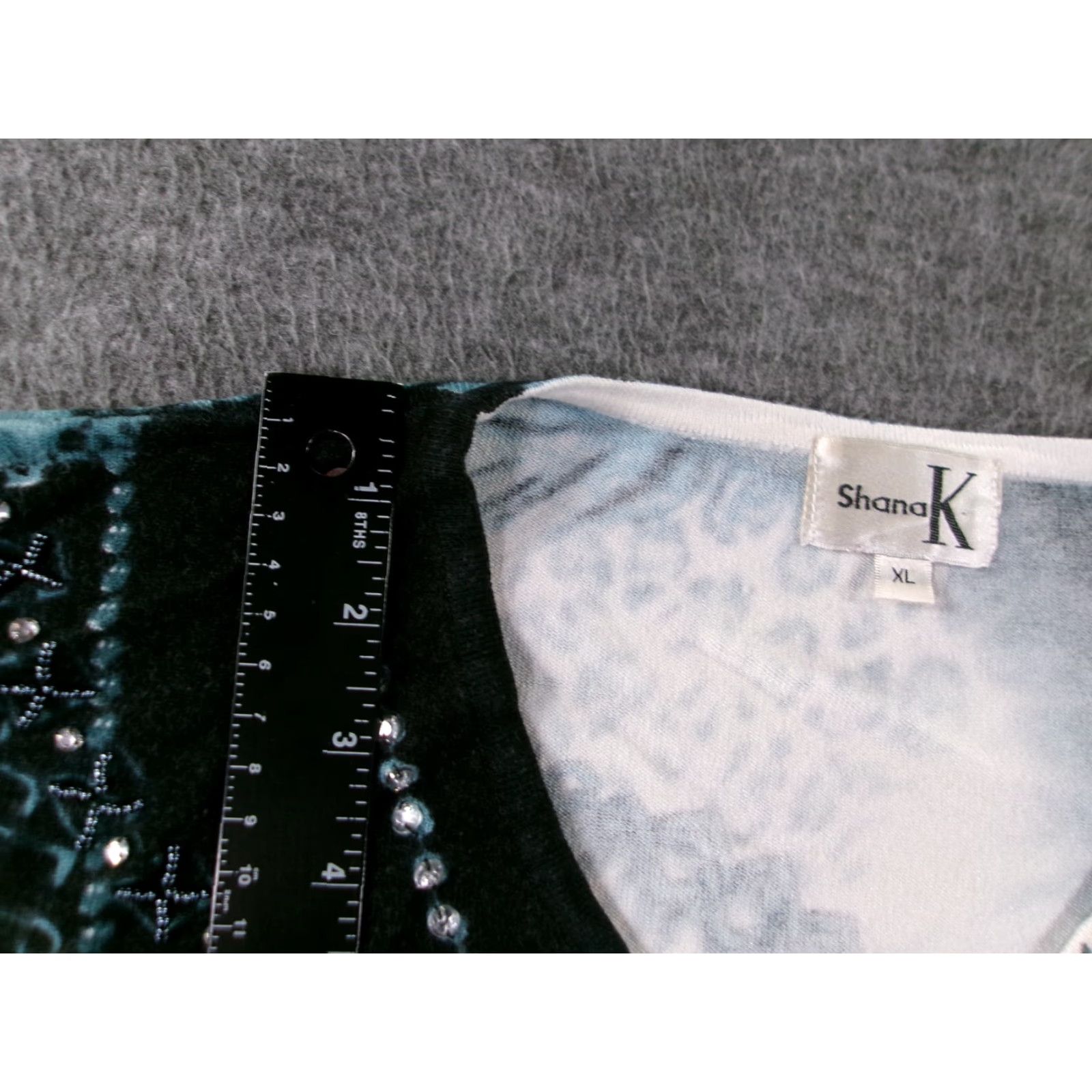 Vintage VINTAGE Shana K Top Women Extra Large Costal Beachy Cottage Resort Capsule Base Size XL / US 12-14 / IT 48-50 - 4 Thumbnail