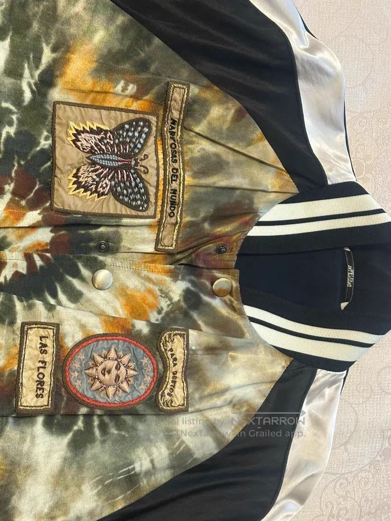 Valentino Valentino Tie-dye baseball jacket Size US M / EU 48-50 / 2 - 9 Thumbnail
