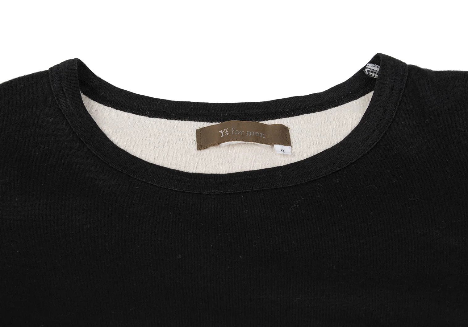 Jean Paul Gaultier Layered Design Long Sleeve Top in Black/Ivory Size US M / EU 48-50 / 2 - 5 Thumbnail
