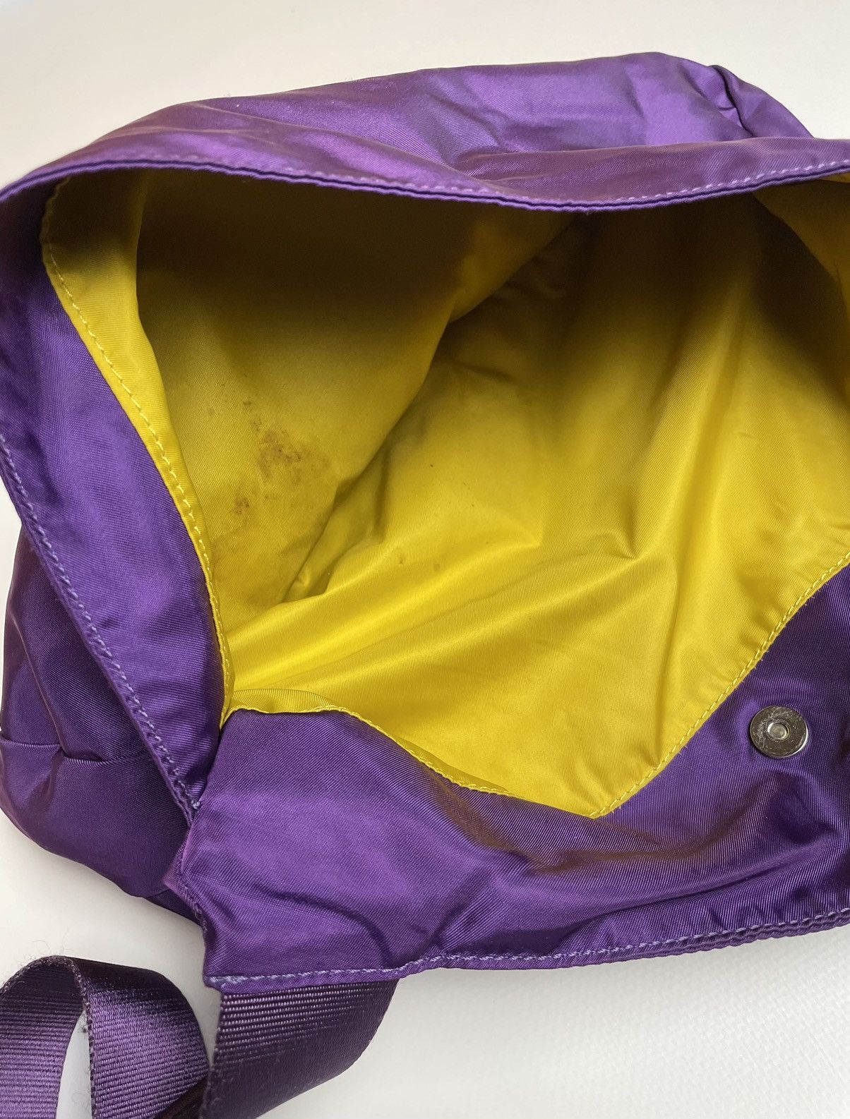 Tumi Tumi Y2K Purple Nylon Crossbody Messenger Bag Size ONE SIZE - 17 Thumbnail