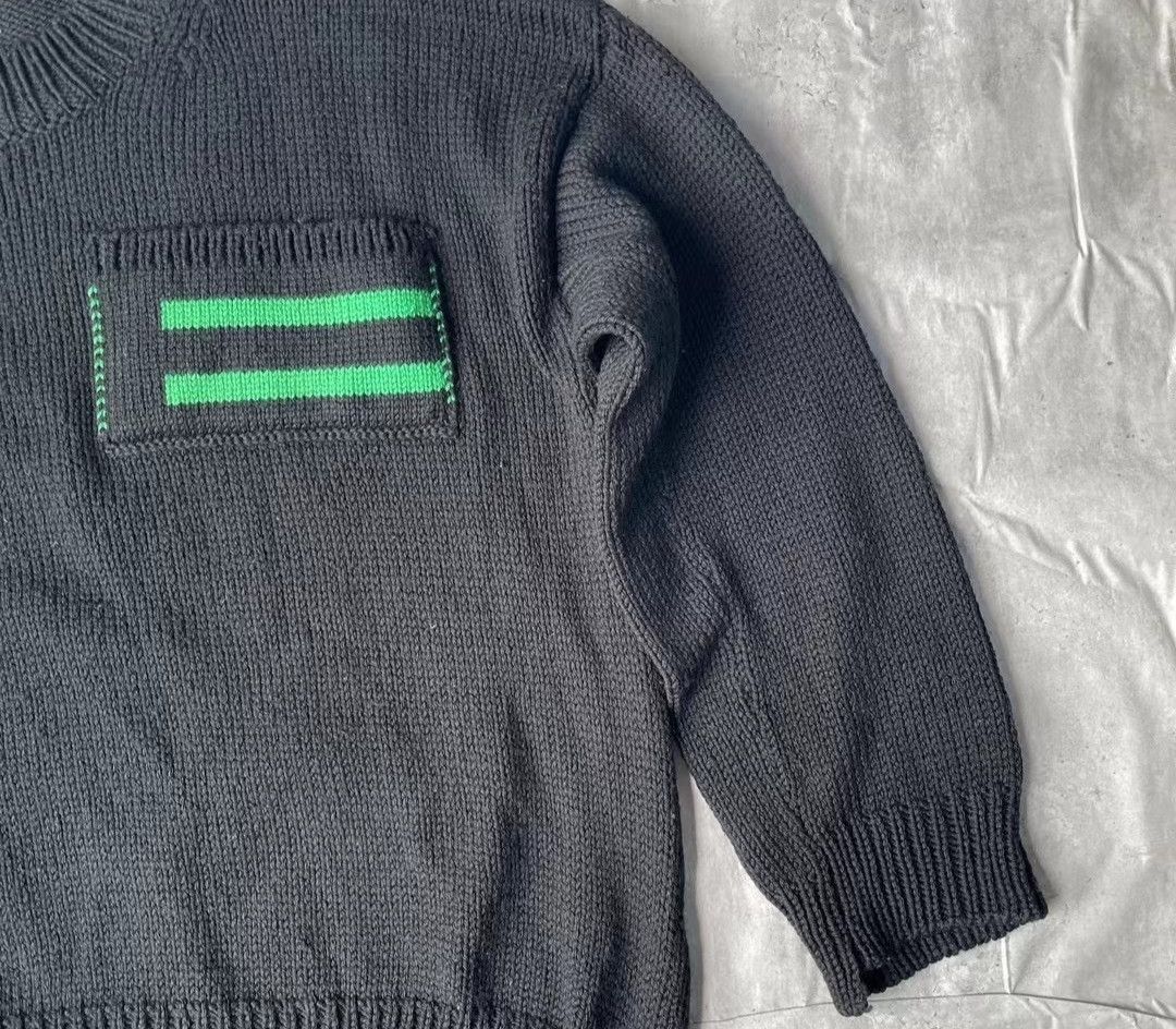 Raf Simons Raf Simons 17AW Striped Sweater-2505 Size US M / EU 48-50 / 2 - 4 Thumbnail