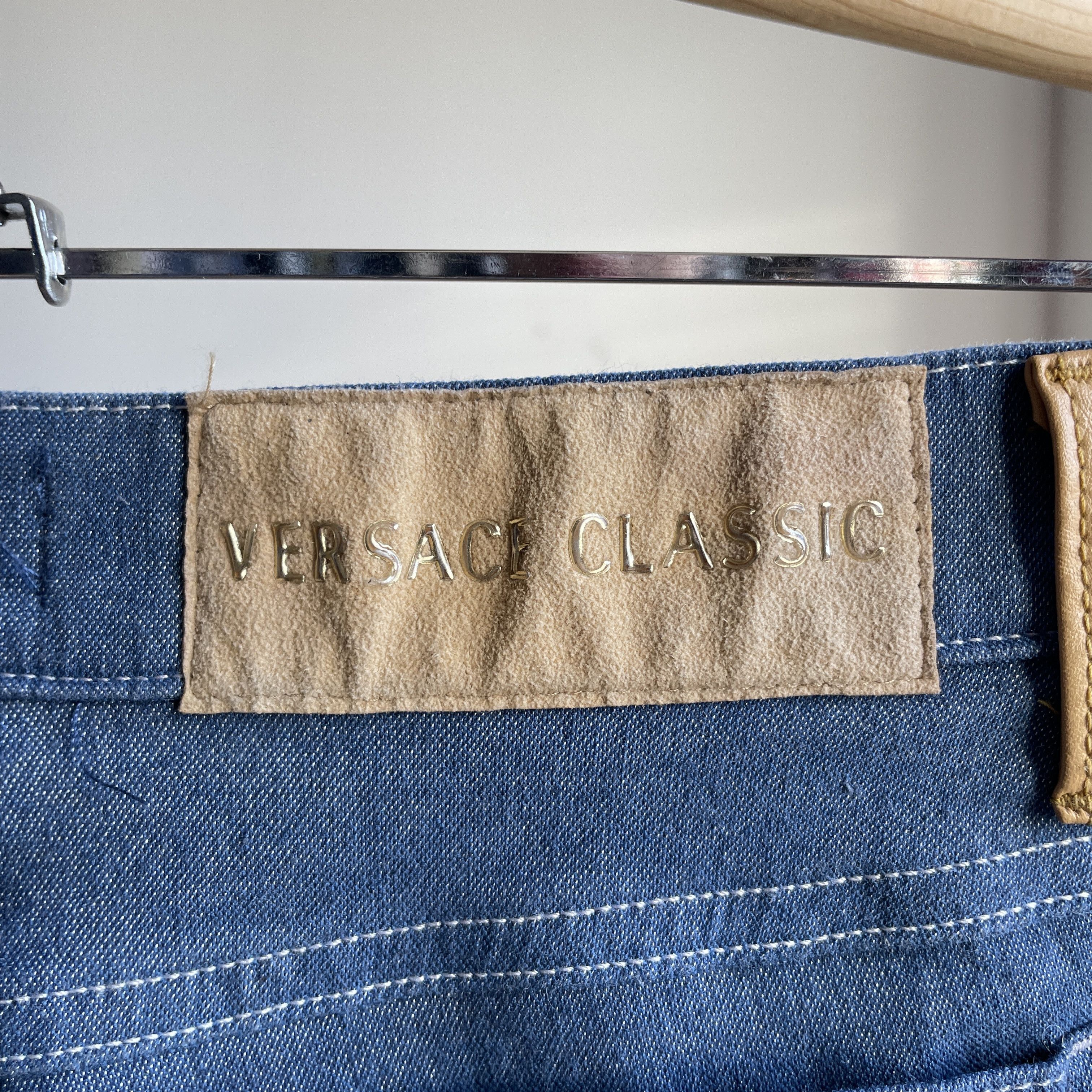 Versace Versace Classic Vintage Womens Bootcut Denim Pants Size 29 Size 29" - 7 Thumbnail