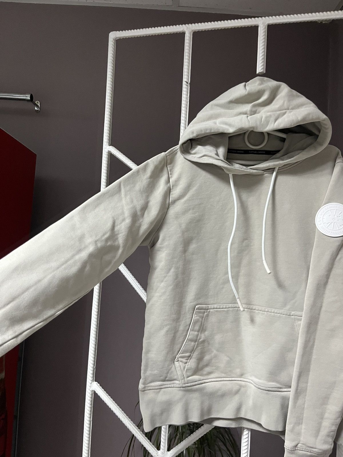 Canada Goose Canada Goose Beige Hoodie Size US XS / EU 42 / 0 - 5 Thumbnail