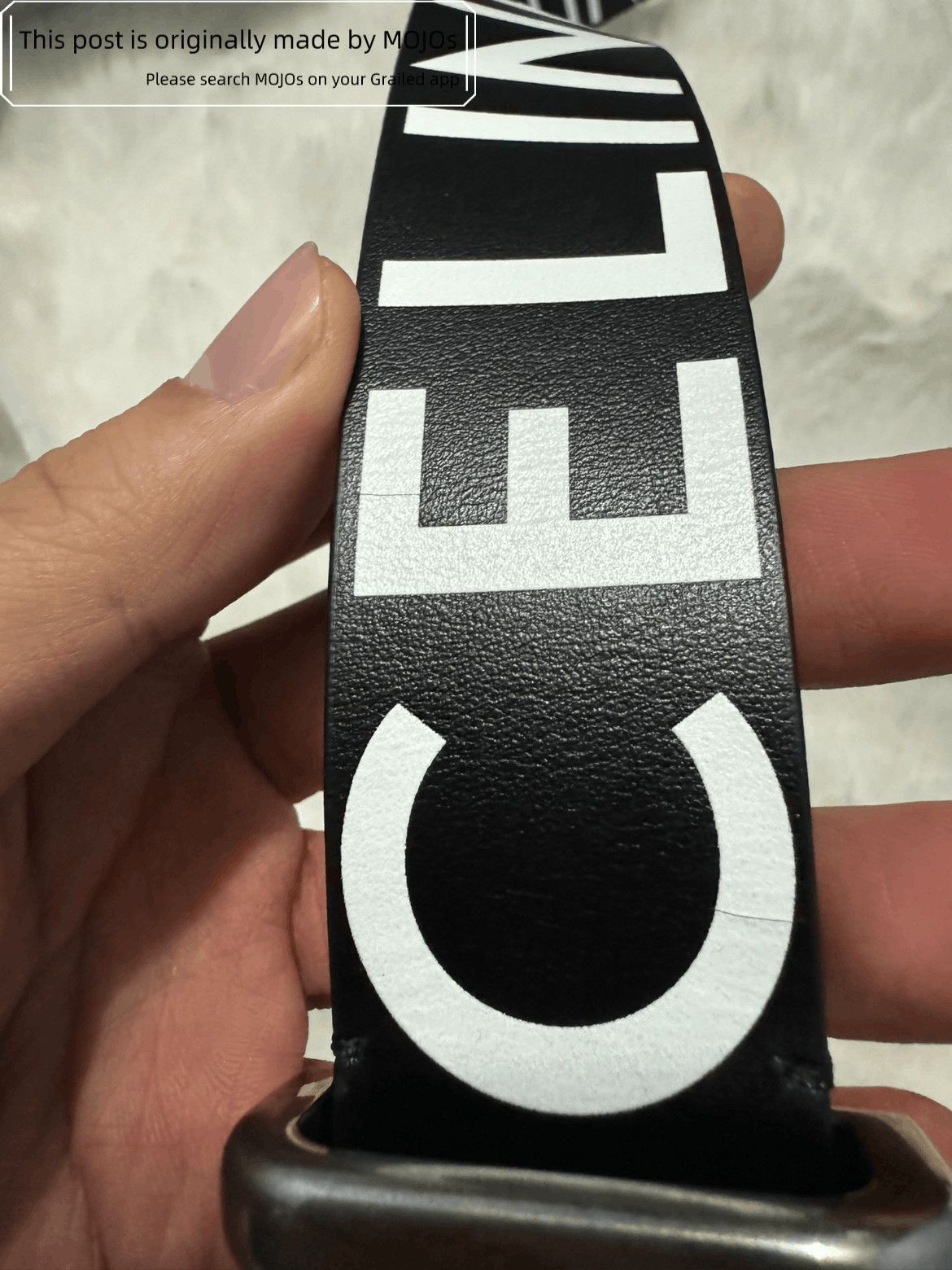 Celine Sz 80 Celine Logo Print Belt Size ONE SIZE - 5 Thumbnail