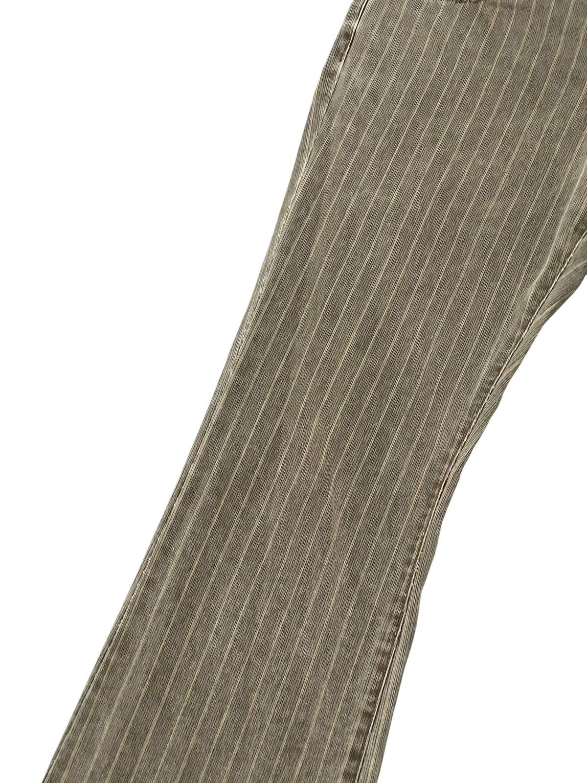 If Six Was Nine Flare Jeans Schlussel Japan Faded Striped Boot Cut 2🟦4 Size US 29 - 6 Thumbnail