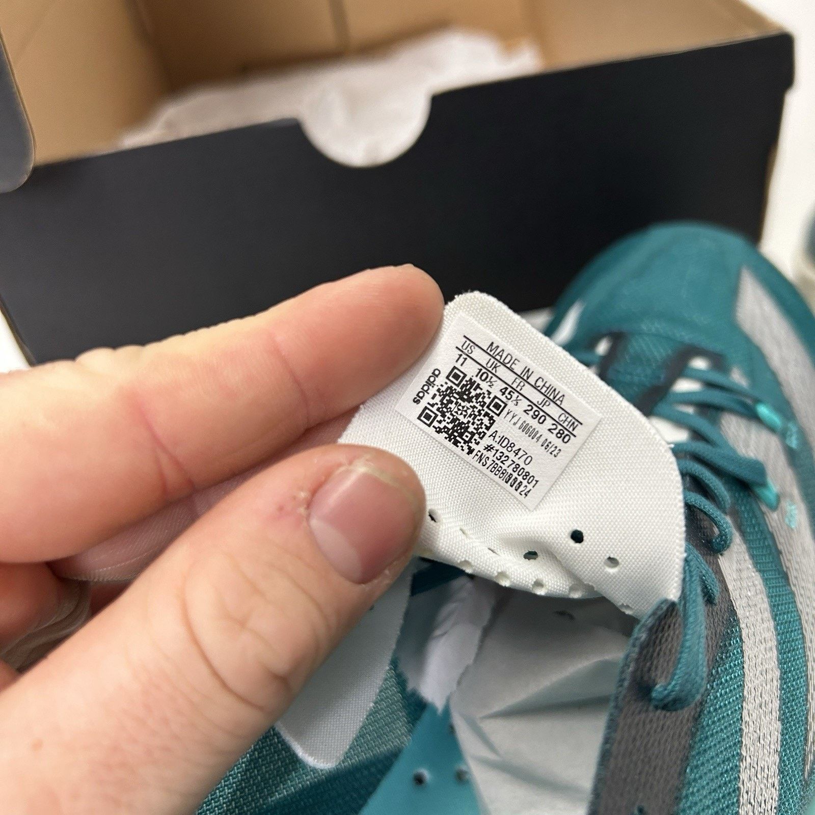 Adidas Adidas Adizero Adios Pro 3 “Legacy Teal” ID8470 Size US 11 / EU 44 - 6 Thumbnail