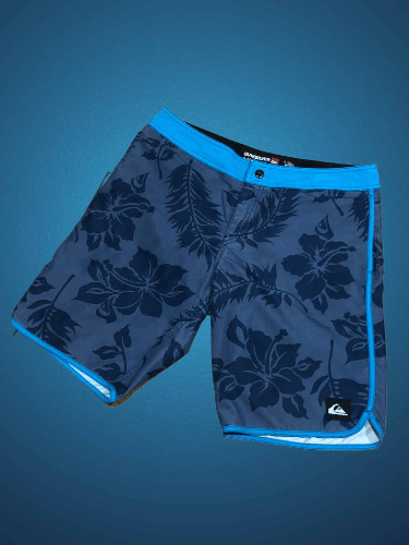 Quiksilver Vintage Quiksilver Streetwear Shorts Size US 36 / EU 52 - 1 Thumbnail