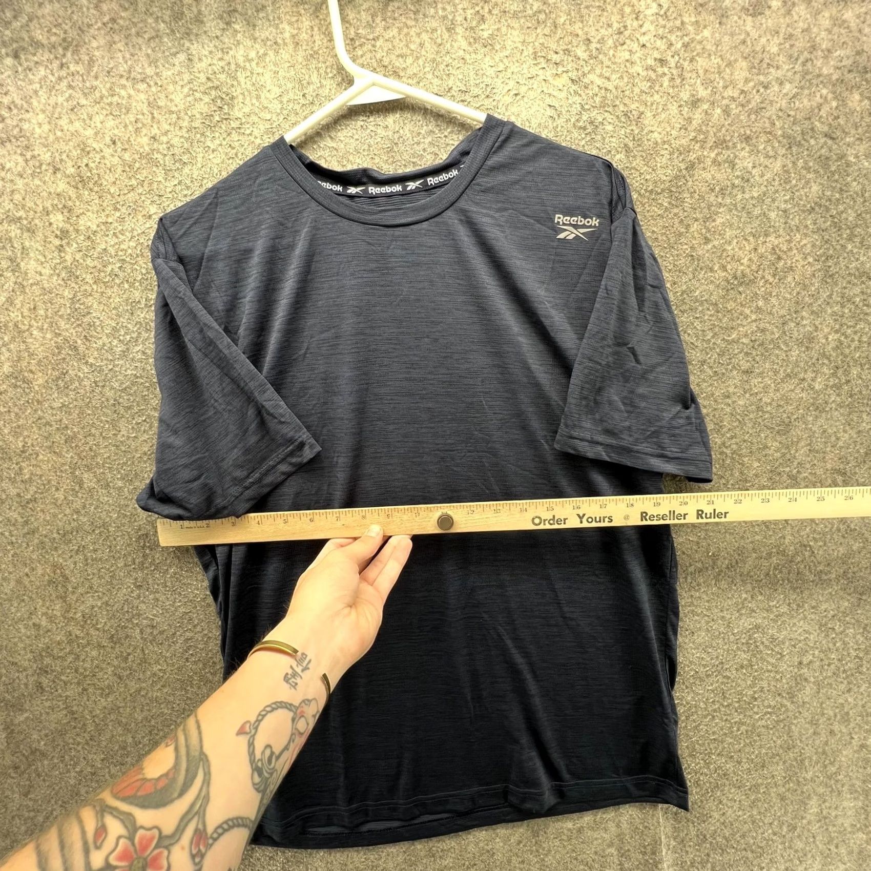 Reebok Reebok Shirt Mens Medium Blue Lightweight Athletic Performance Workout Tee Top Size US M / EU 48-50 / 2 - 5 Thumbnail