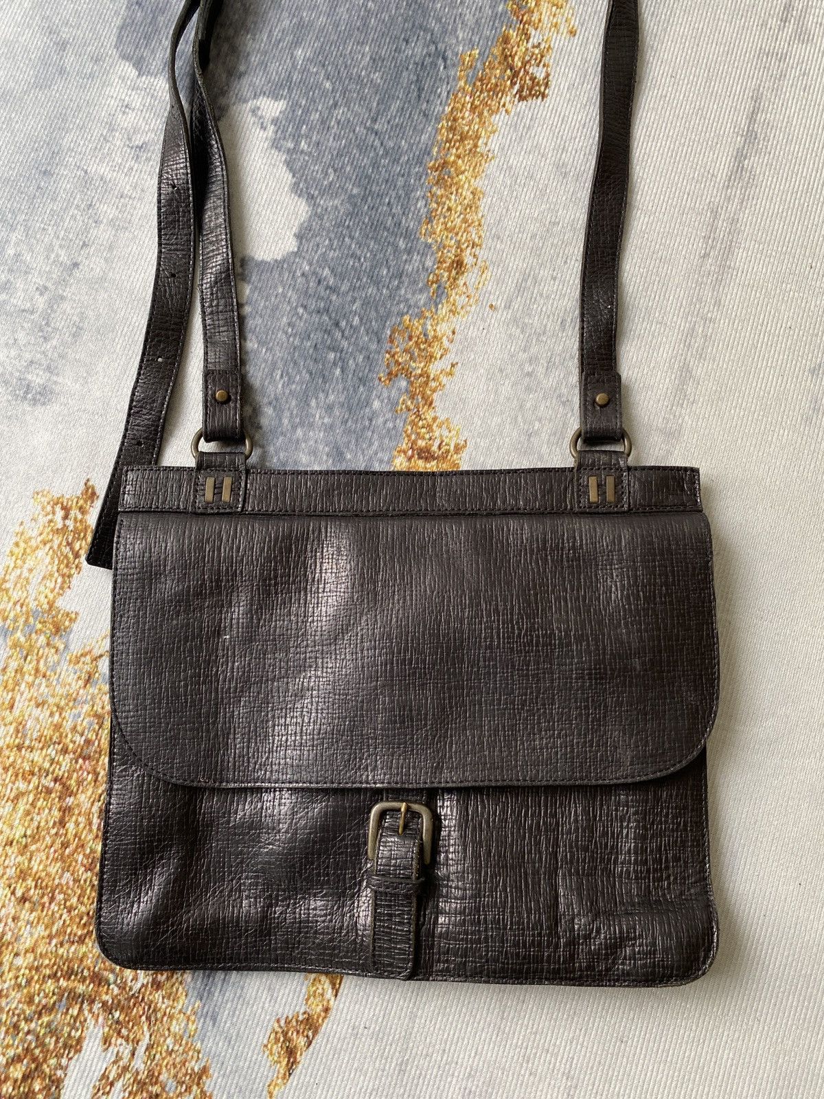 Jean Paul Gaultier Japanese Brand Jean Paul Gaultier Leather Sling Bag Size ONE SIZE - 3 Thumbnail