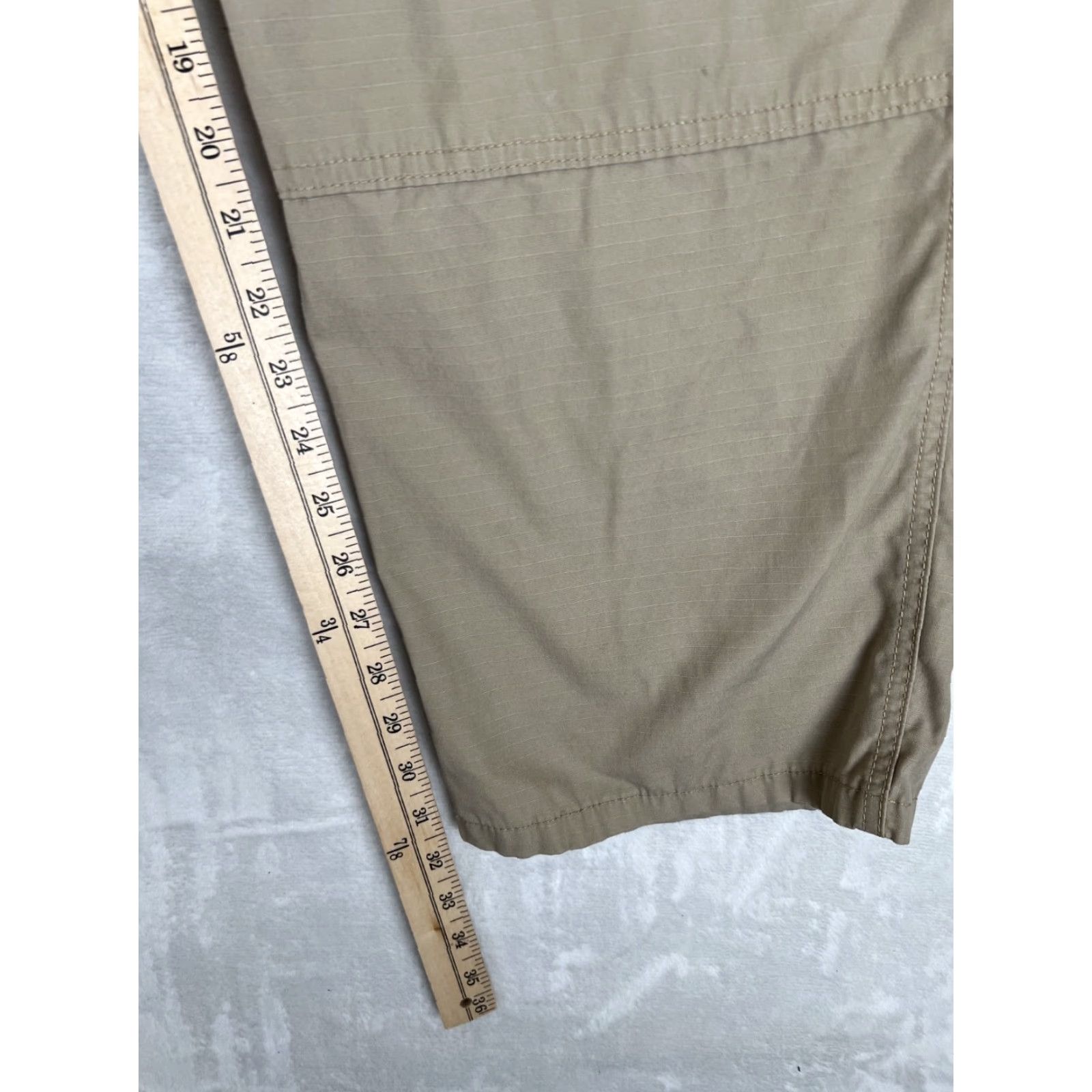 Vintage 5.11 Tactical Cargo Pants 44x32 Tan Beige Ripstop Utility Military Workwear Size US 44 / EU 60 - 7 Thumbnail