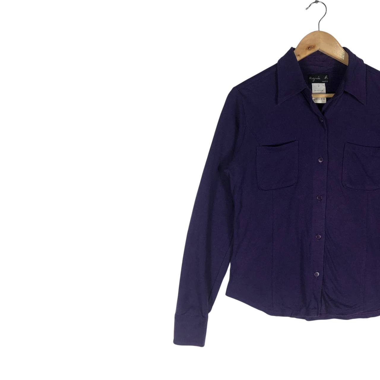 Designer × Japanese Brand × agnes b. Agnes B. Paris Women Shirt Size S / US 4 / IT 40 - 3 Thumbnail