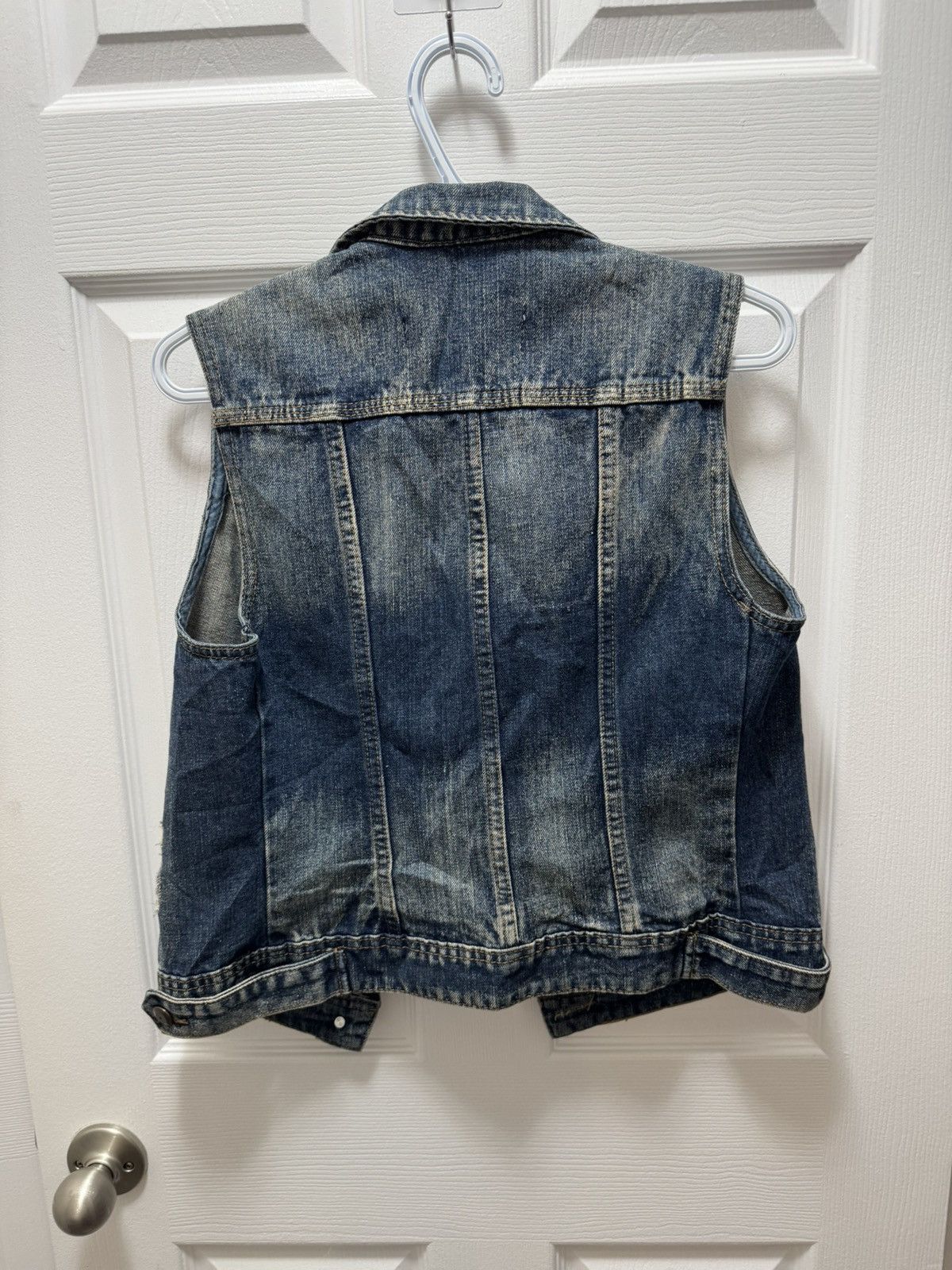 Japanese Brand Boom Boom Jeans Denim Jeans Biker Vest Women Size US S / EU 44-46 / 1 - 3 Thumbnail