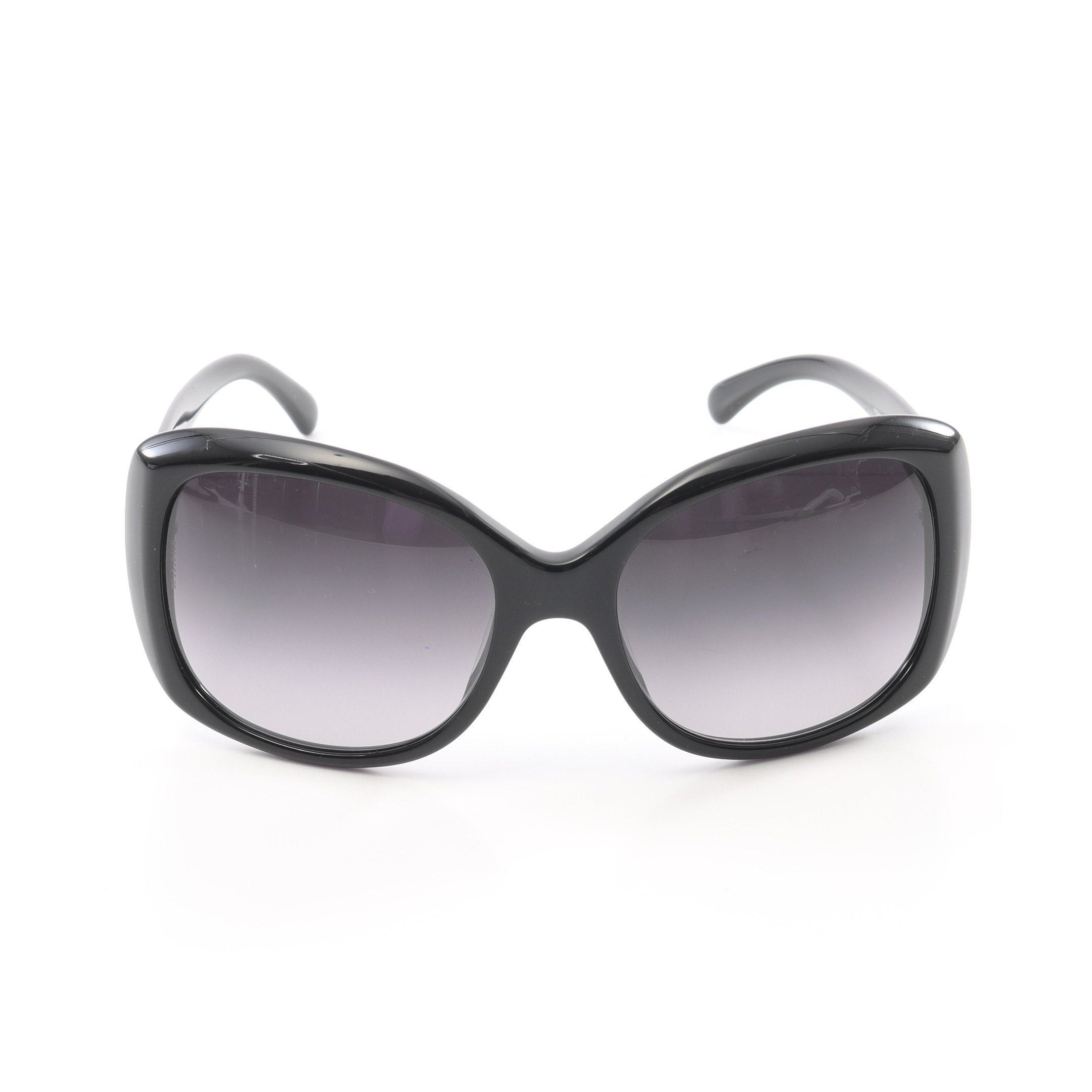 Chanel Chanel Coco Mark Sunglasses Black Size ONE SIZE - 1 Thumbnail