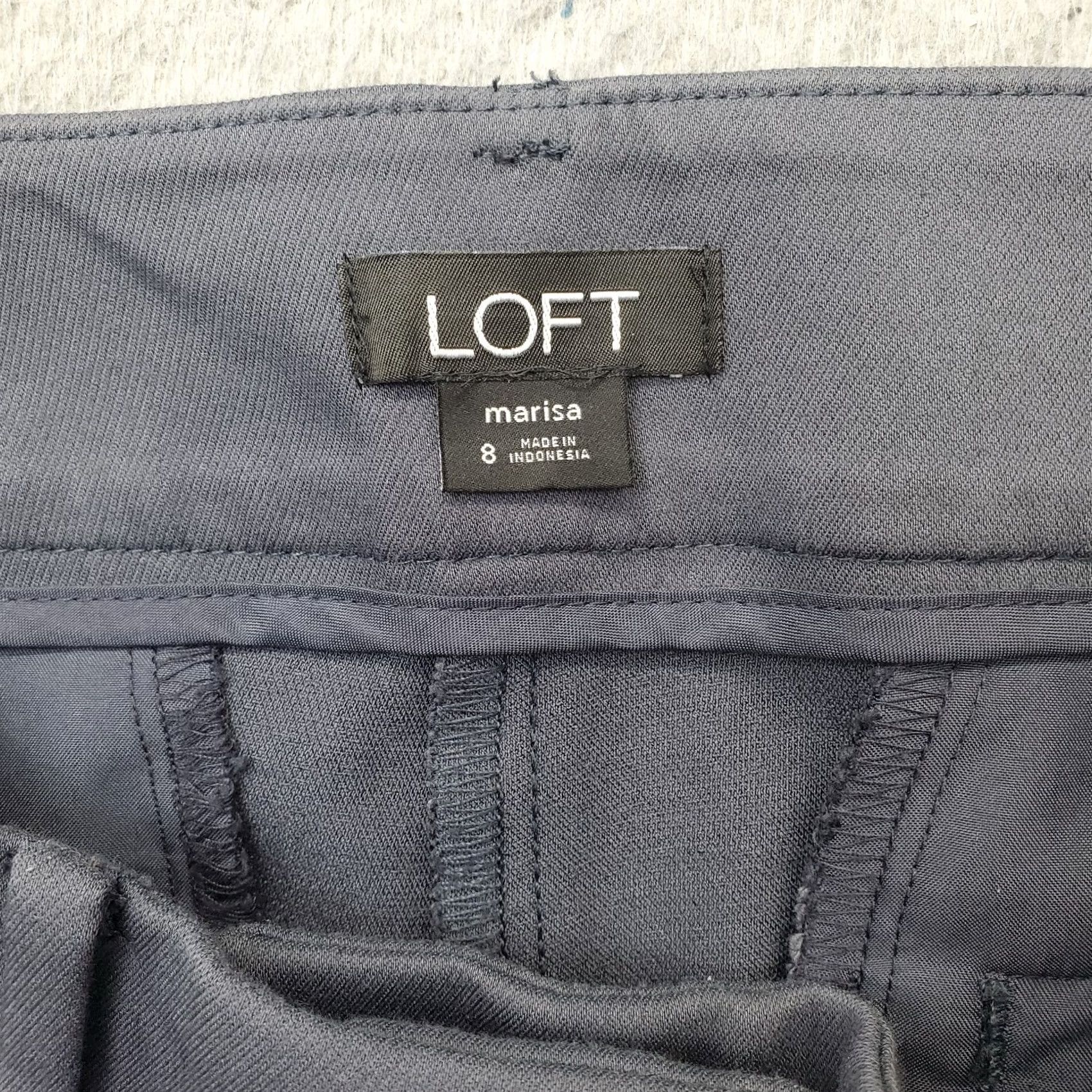 Loft Loft Pants Women's 8 Chino Flat Front Multi Cotton with Pockets Size 30" / US 8 / IT 44 - 7 Thumbnail