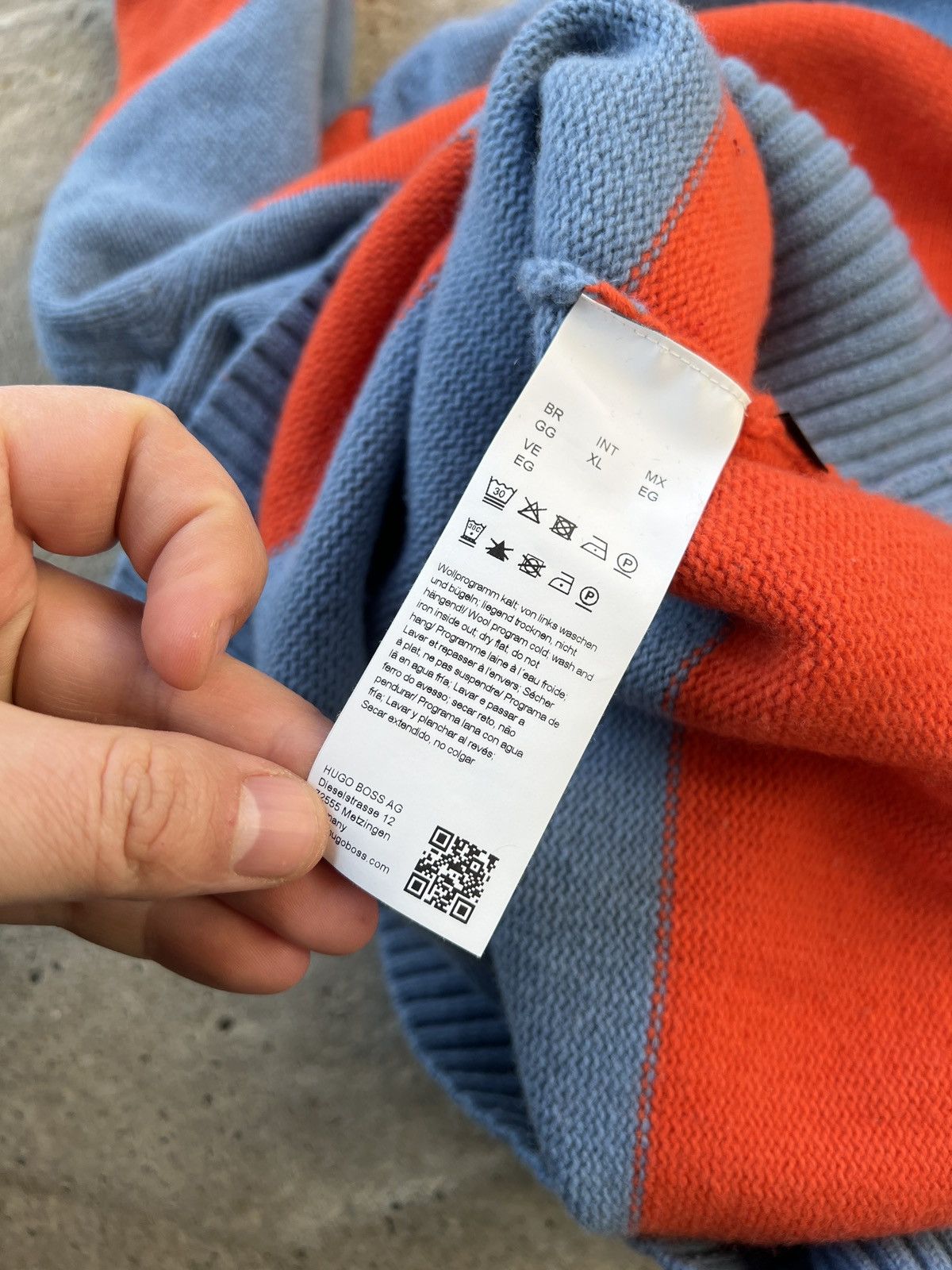 Hugo Boss Boss Wool Sweater Size US XL / EU 56 / 4 - 5 Thumbnail